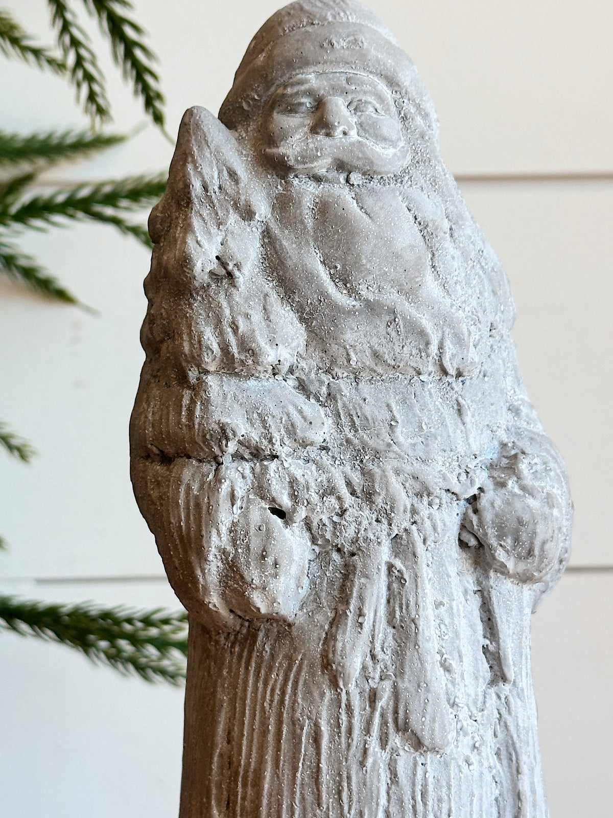 Cement Father Christmas