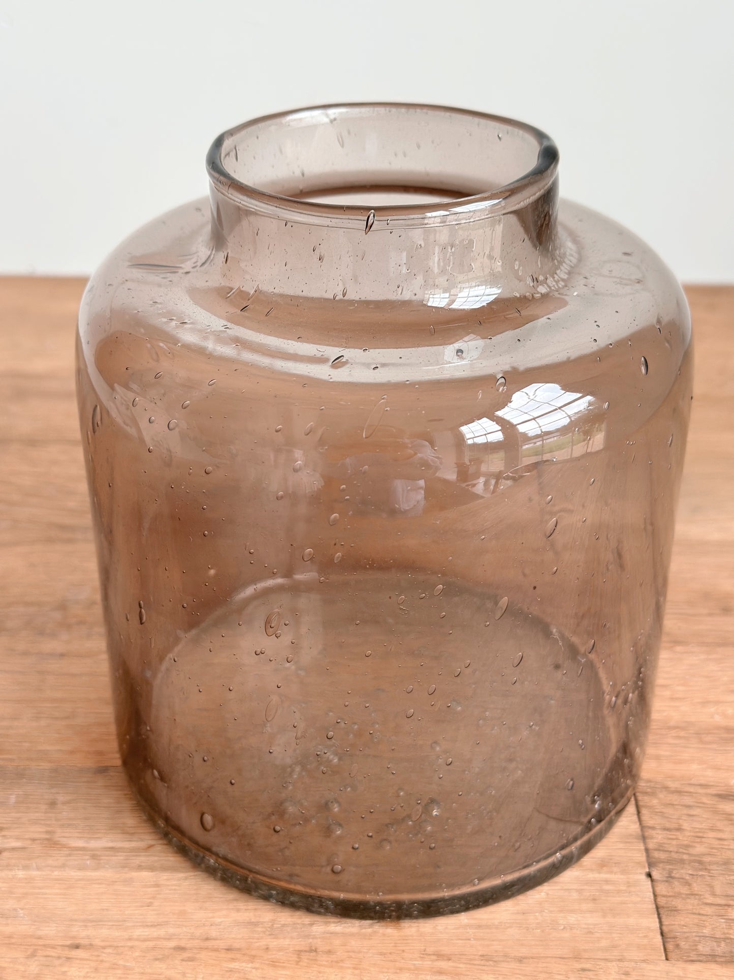 Mouth Blown Glass Vase