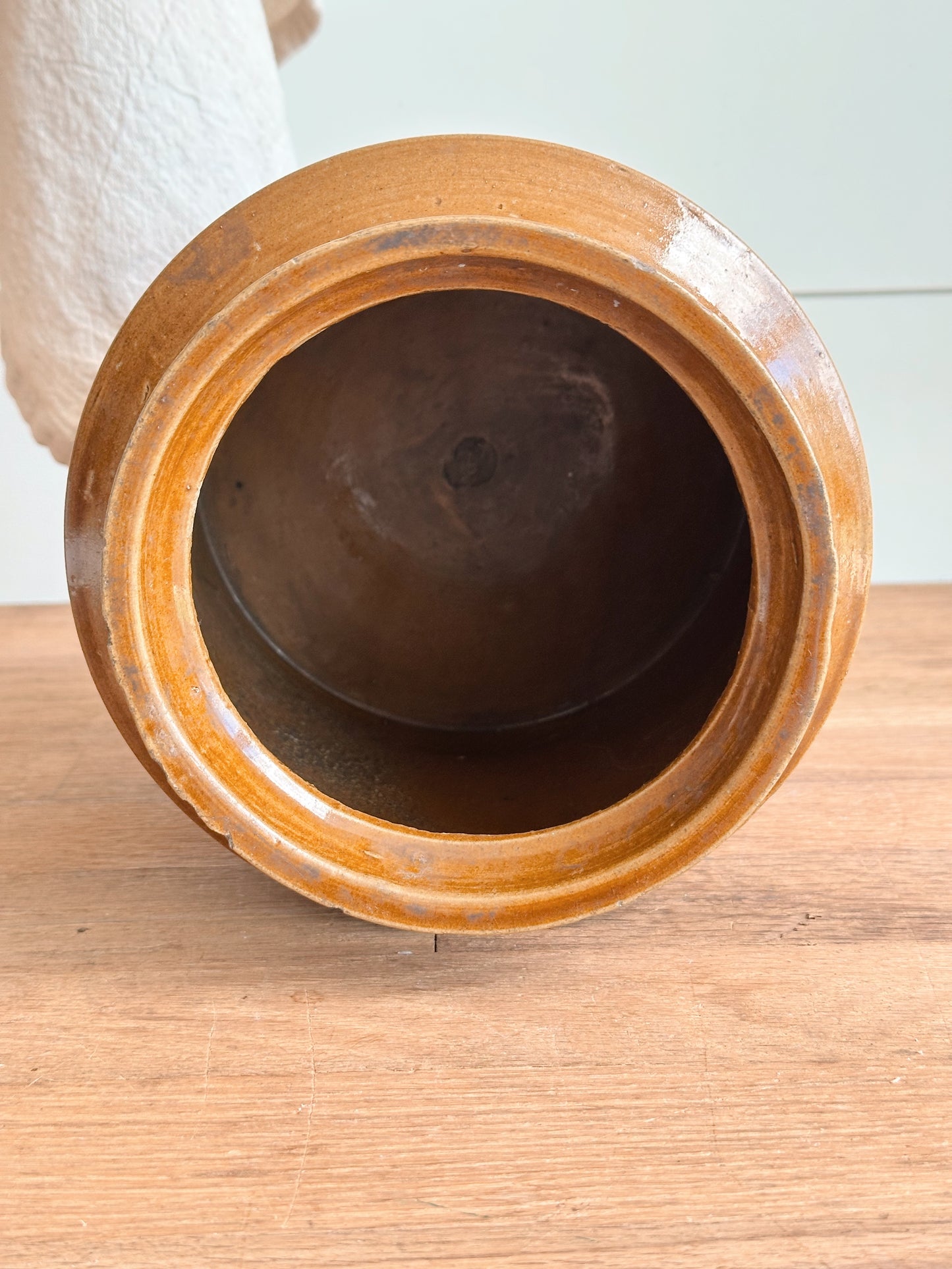 Vintage Stoneware Pantry Crock