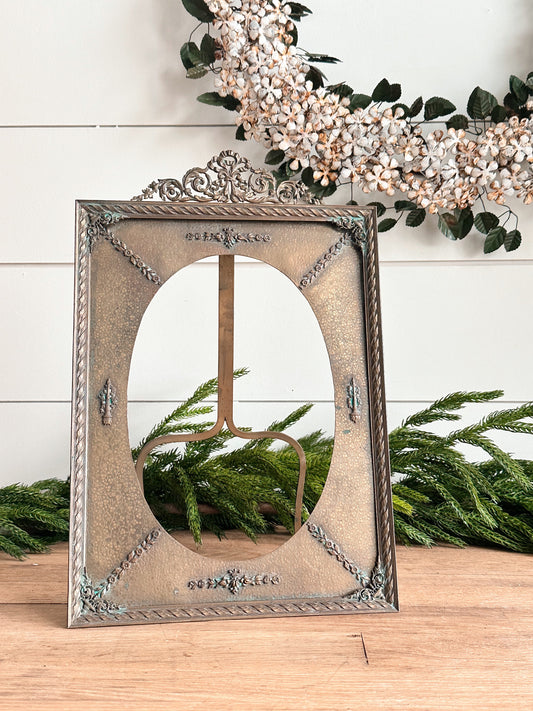 Vintage Brass Picture Frame