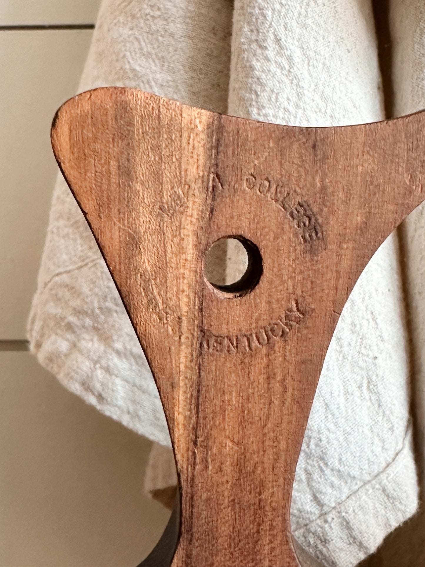 Found Apple Cutting Board