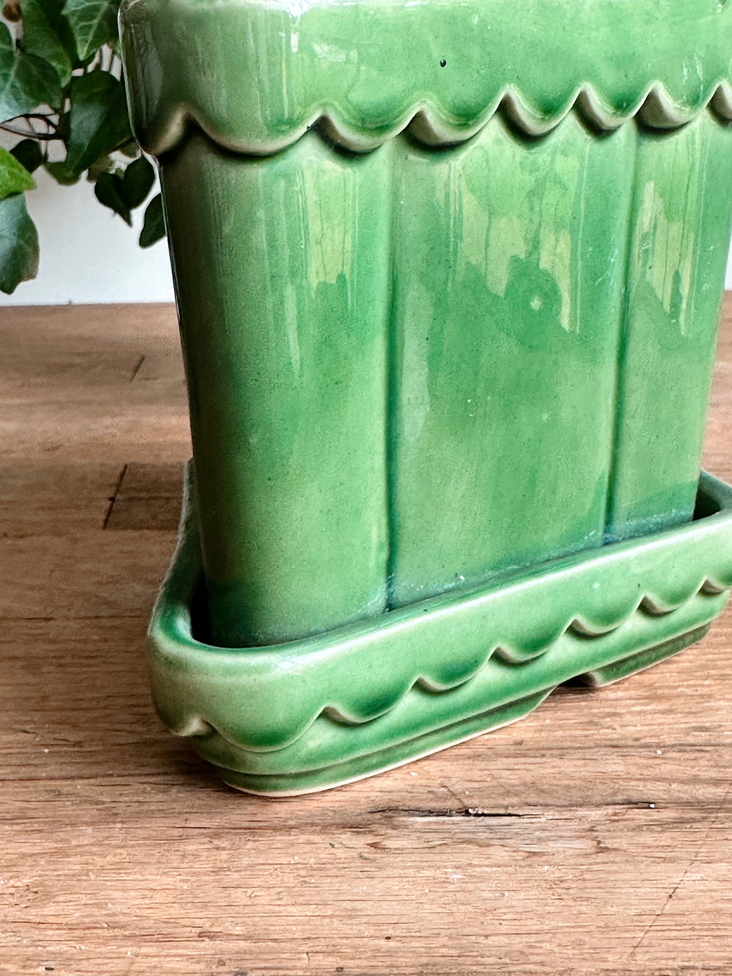 Vintage Diamond Shaped Planter