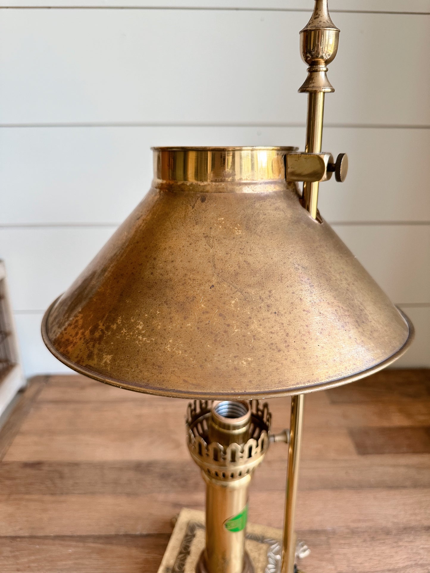 Vintage Brass Lamp