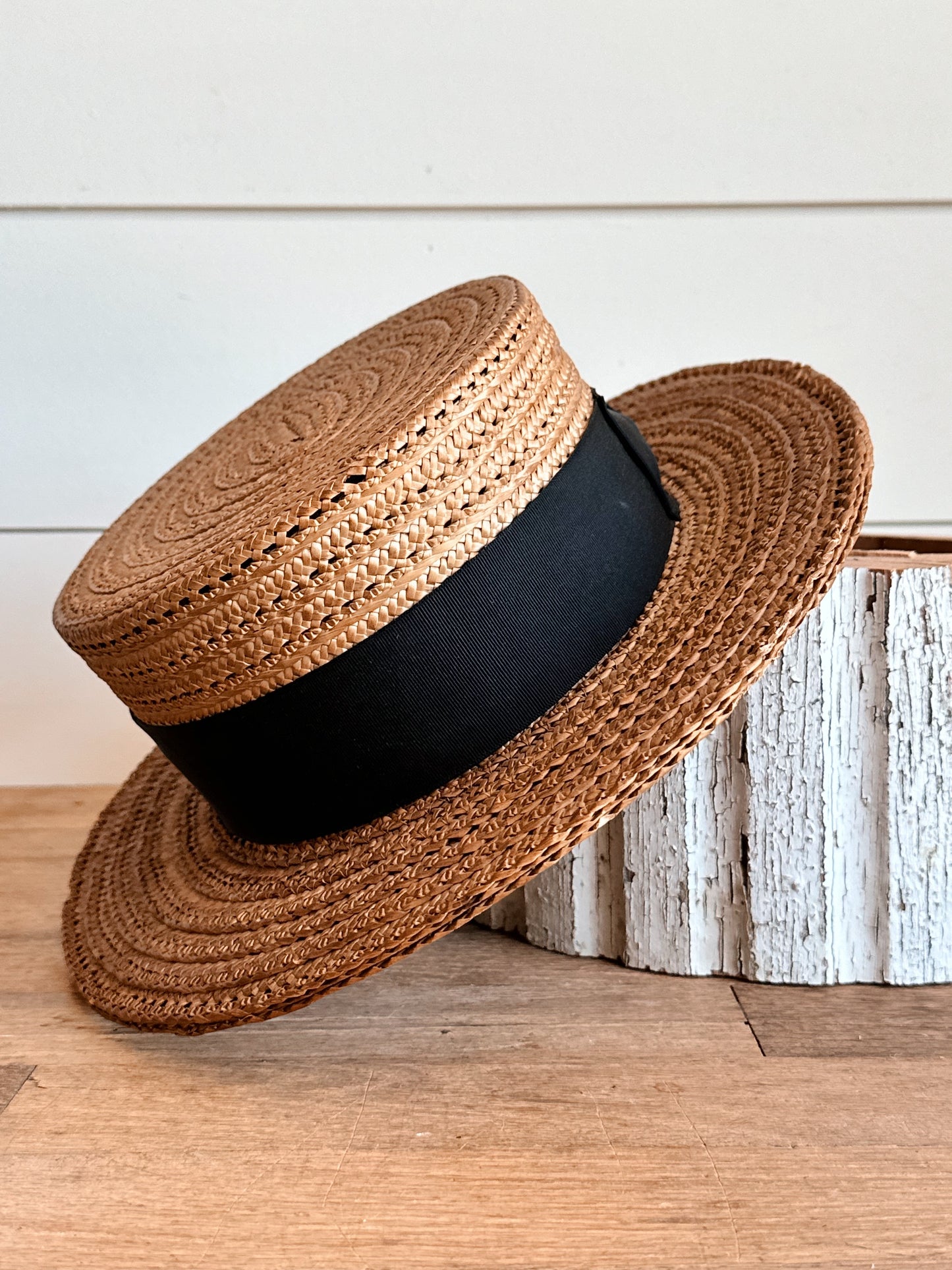 Vintage Woven Hat, Adam, Sea Breeze