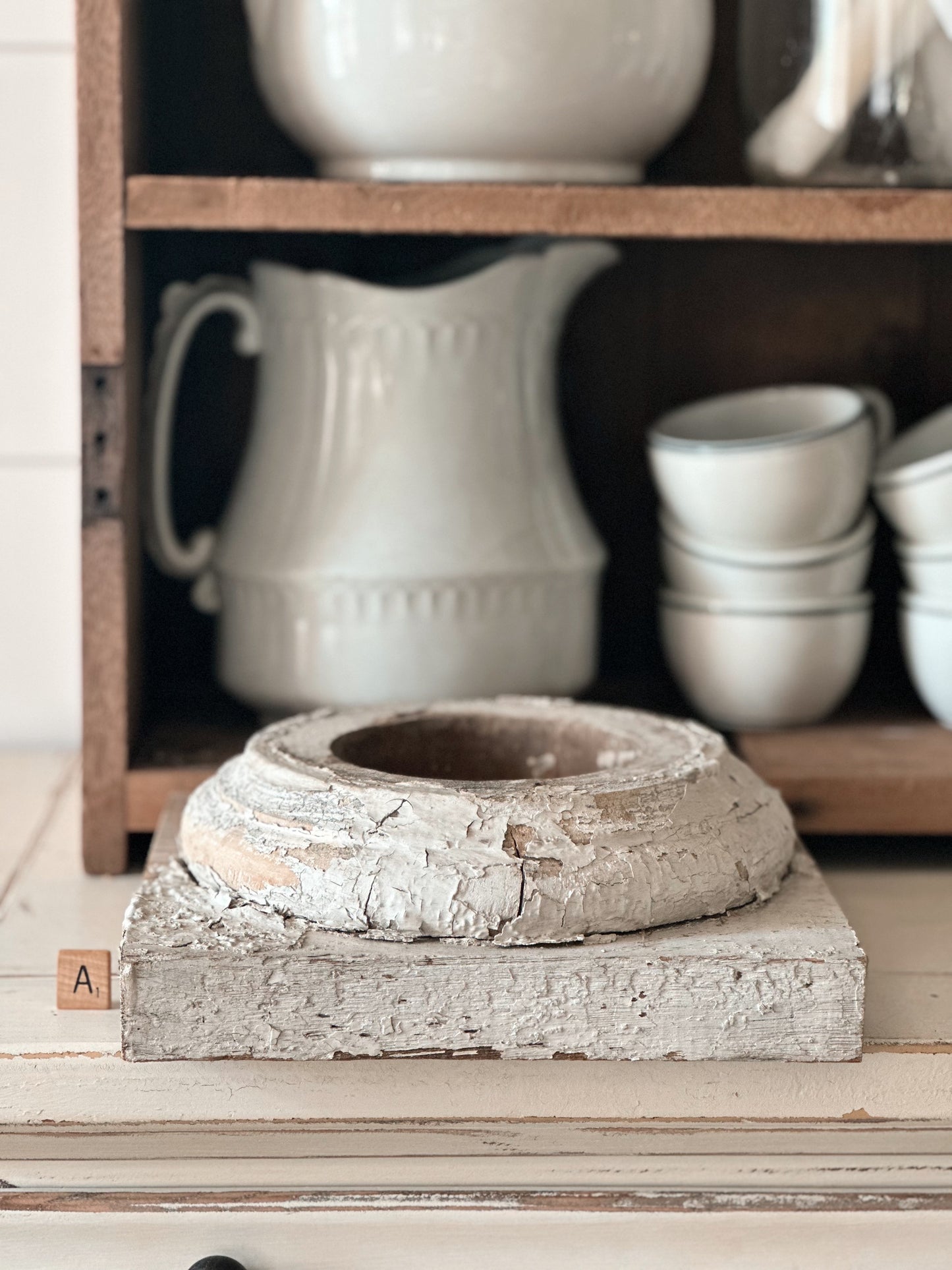 Chippy Salvage Column Base Riser