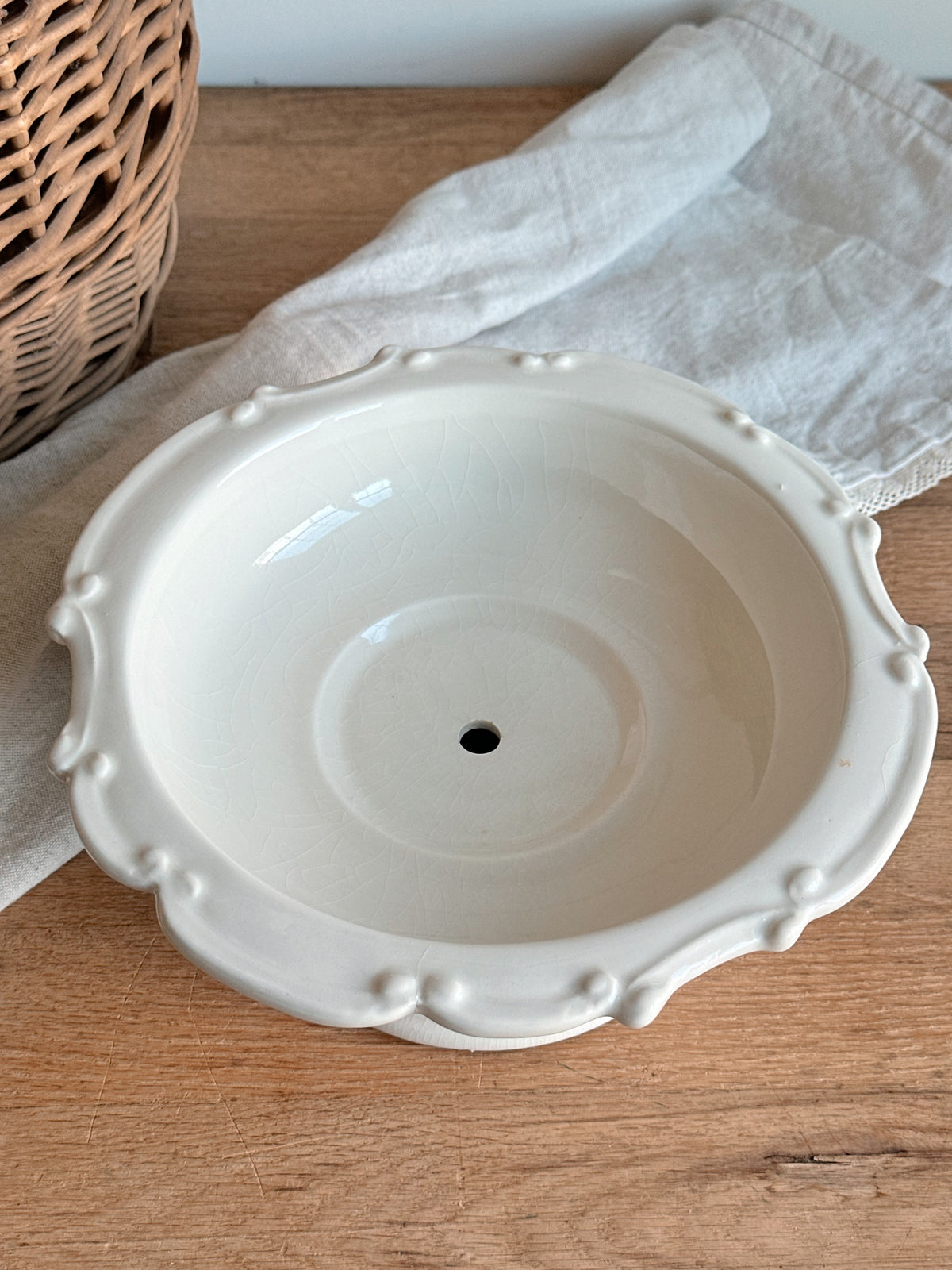 Vintage Porcelain Lamp Base