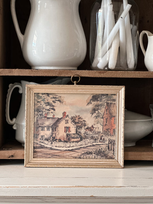 Vintage Frame House on the Corner