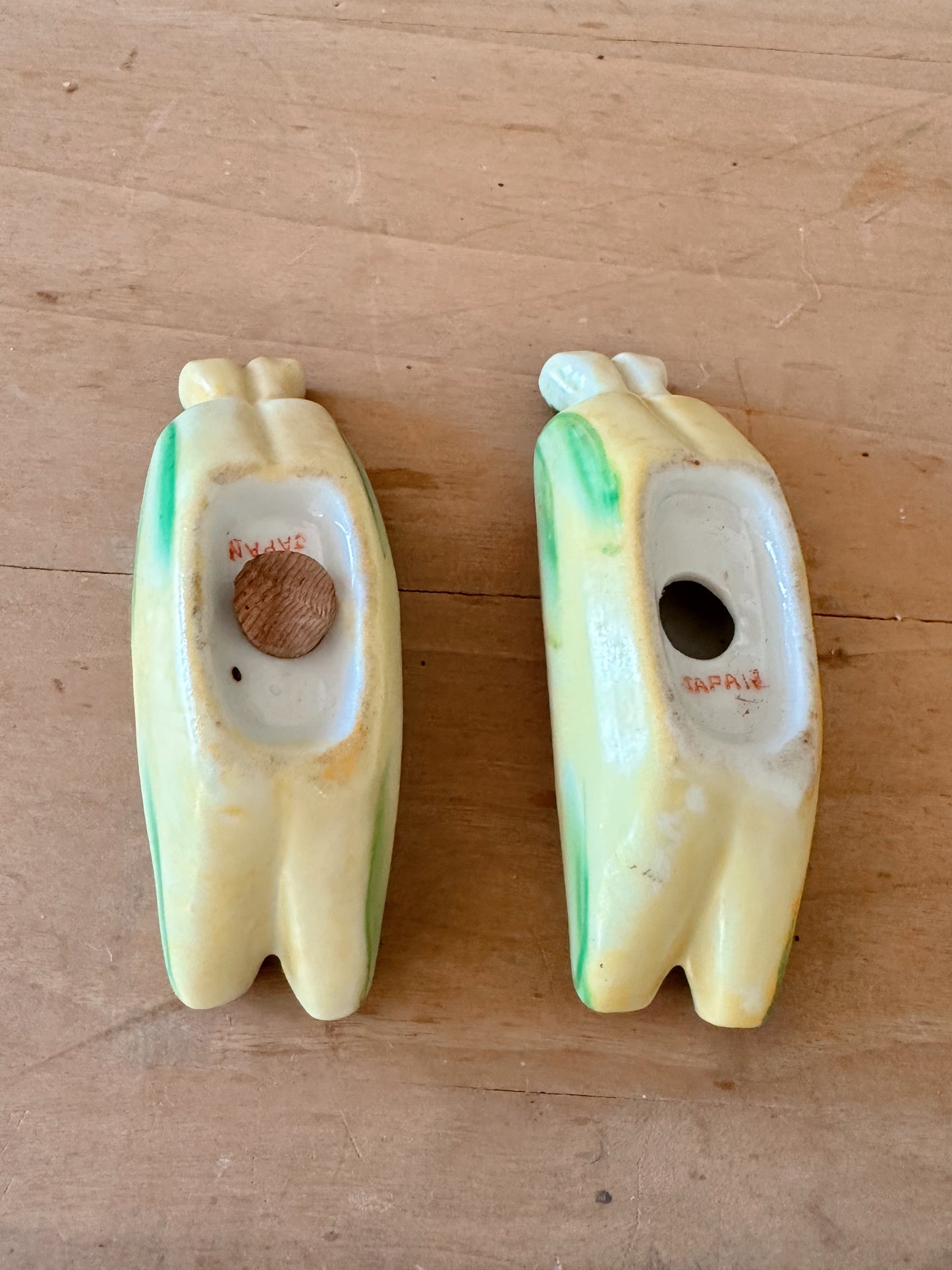 Vintage Banana Salt & Pepper Shakers (Japan)