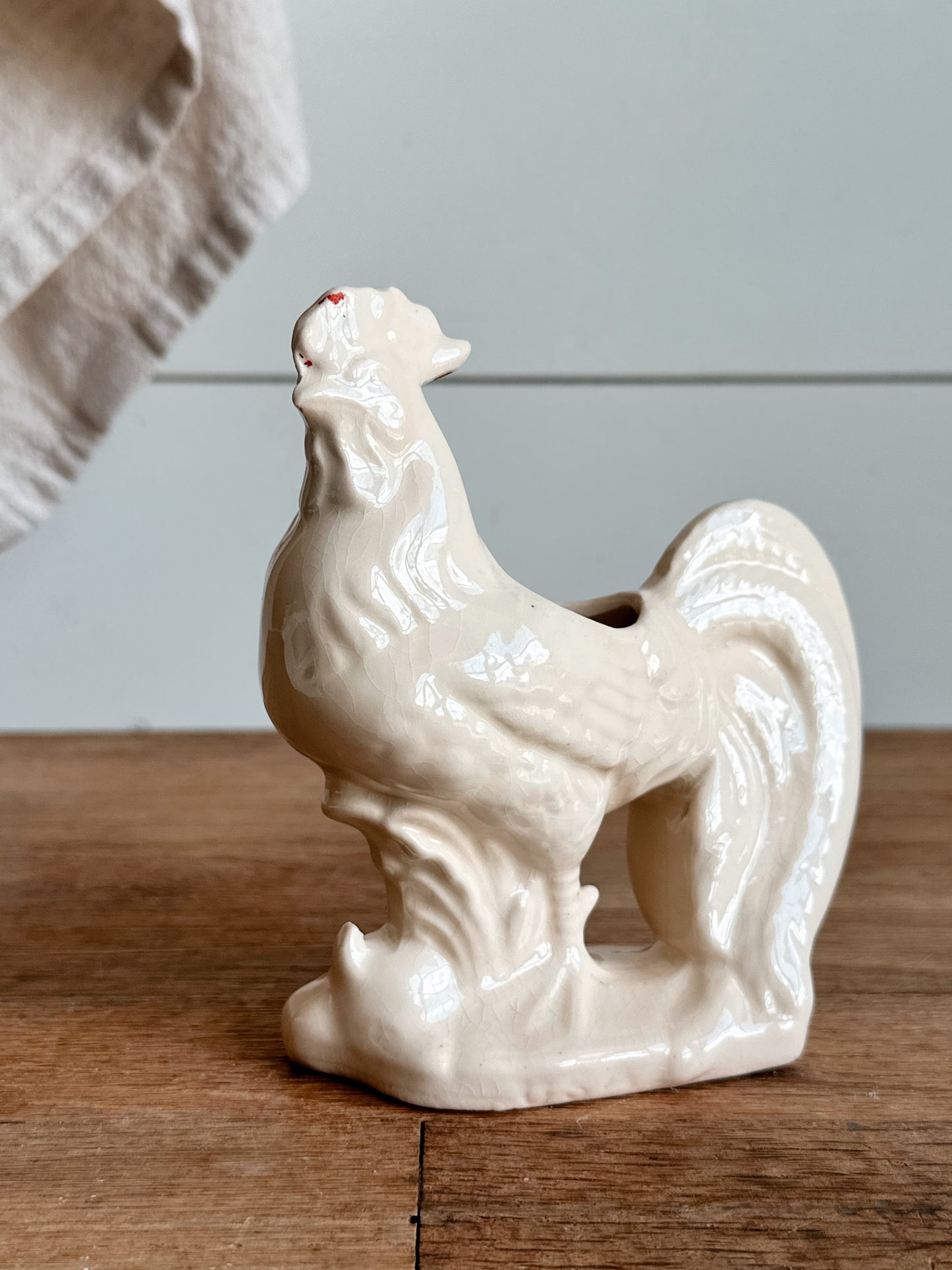 Vintage Rooster Planter