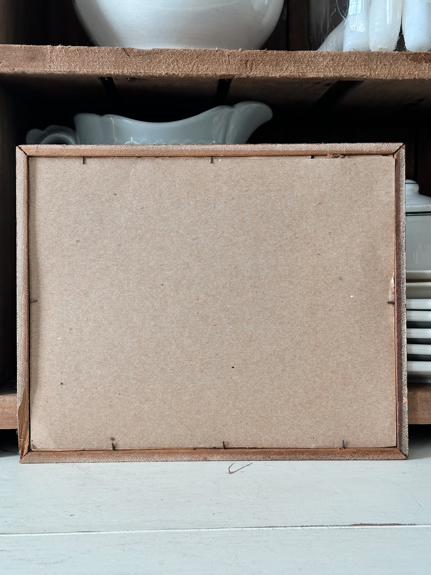 Framed Vintage Print (The Angelus)