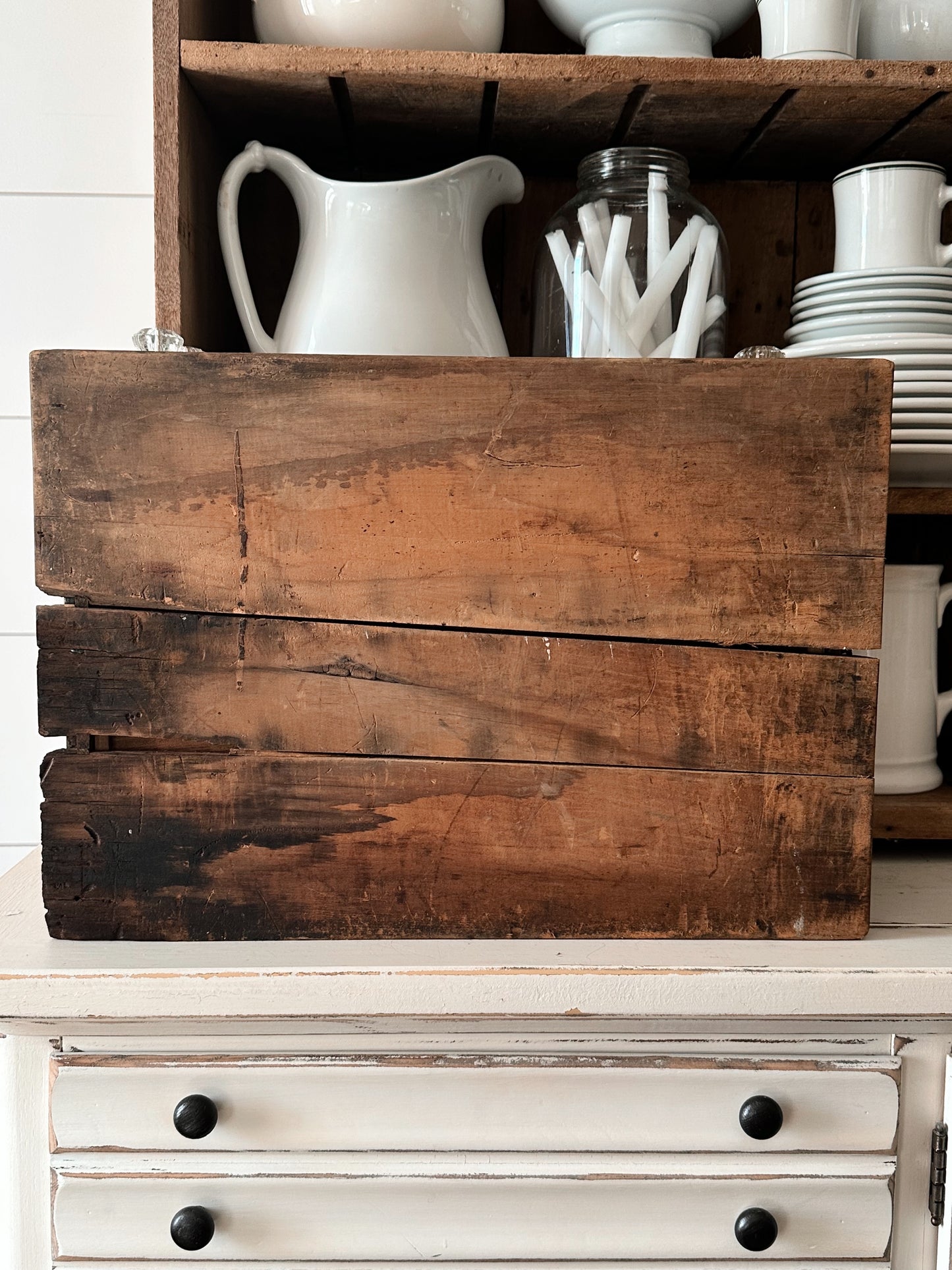 Antique Spool Cabinet