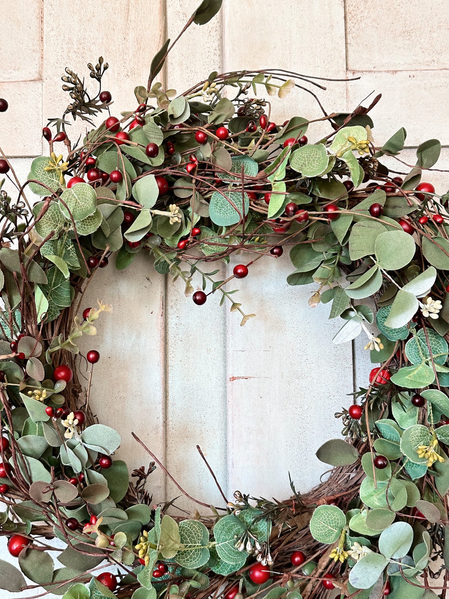 Cottage Christmas Wreath