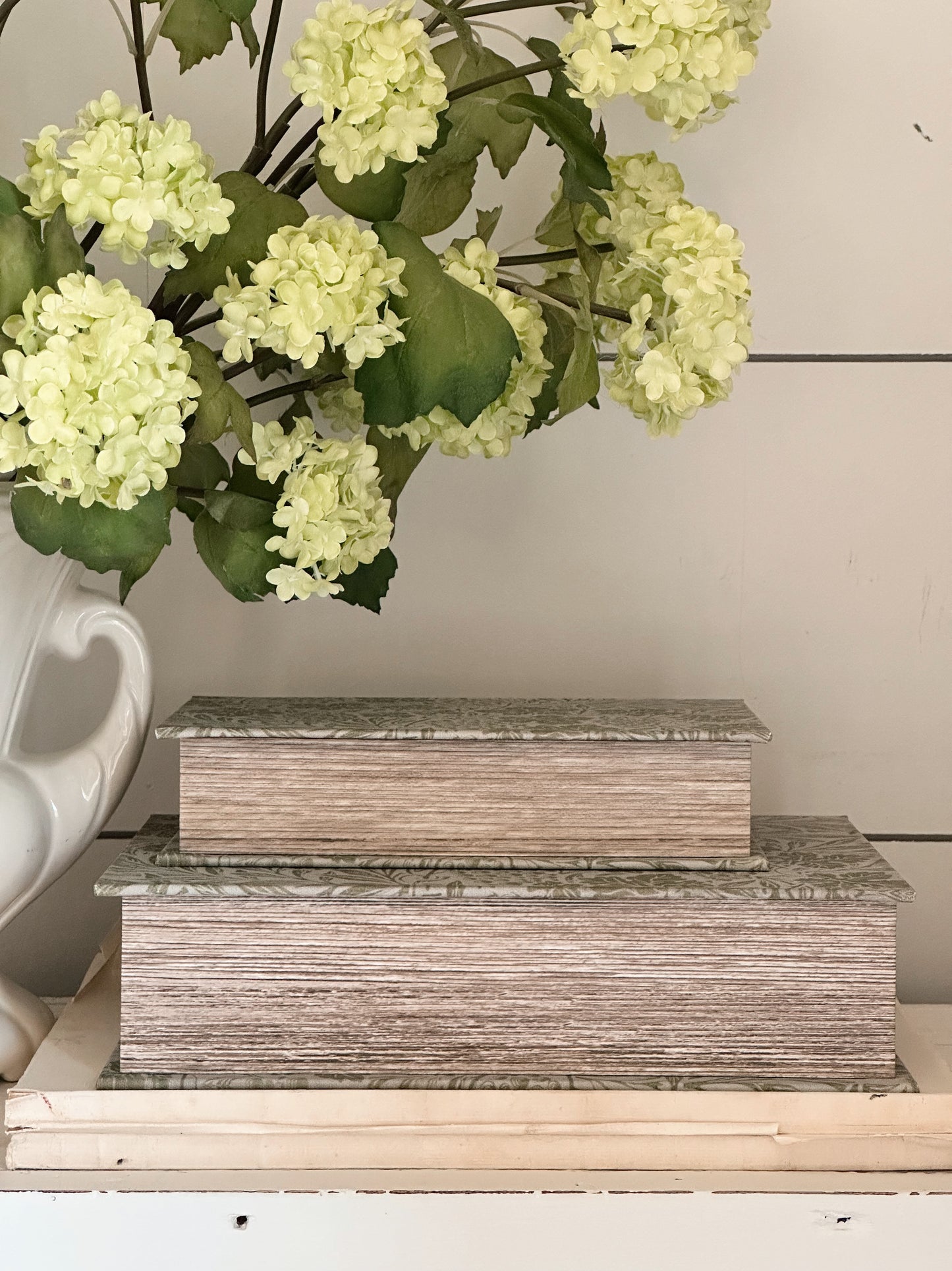 Hidden Storage Book Box, Plant