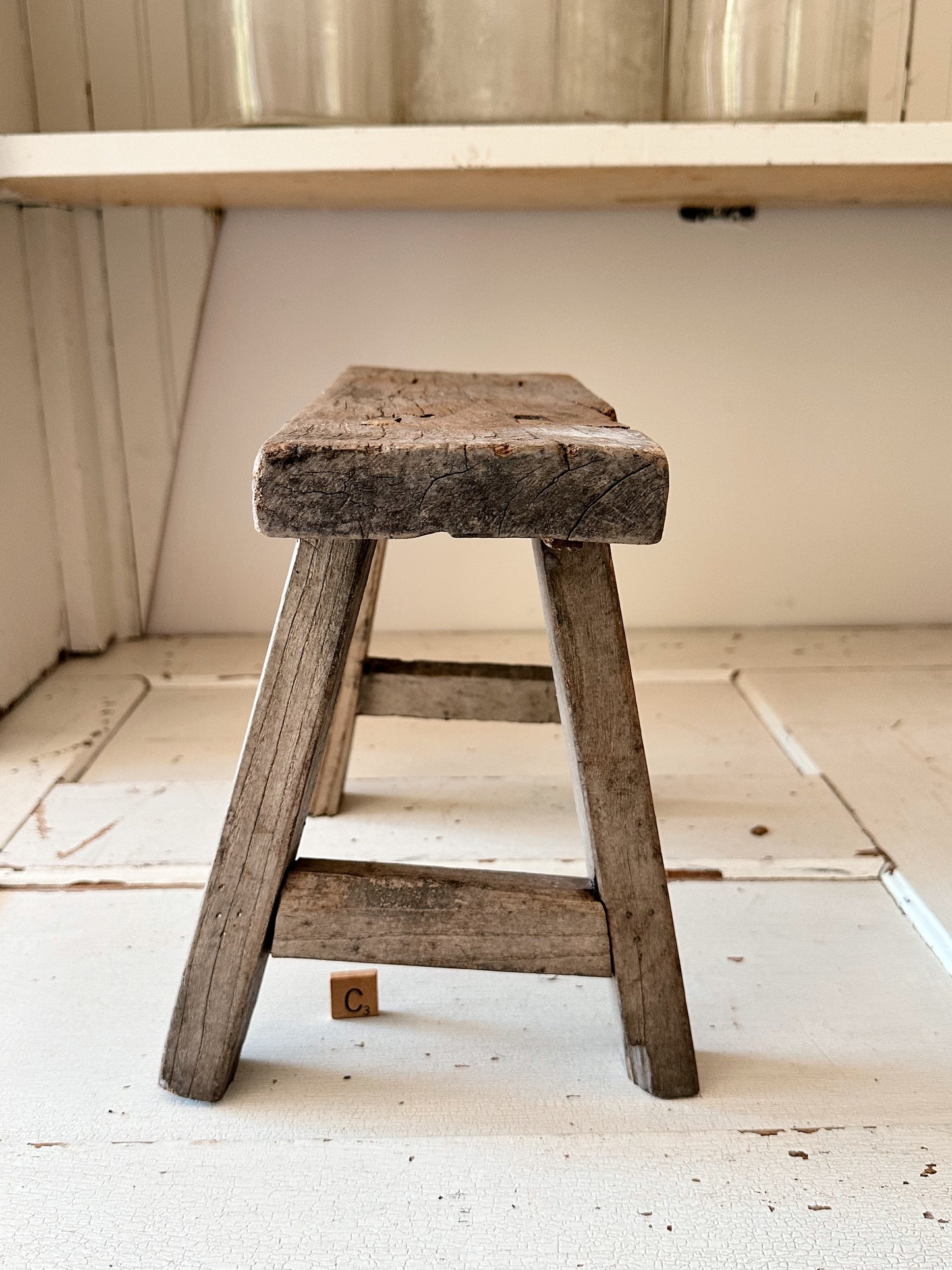 Reclaimed Wood Stool