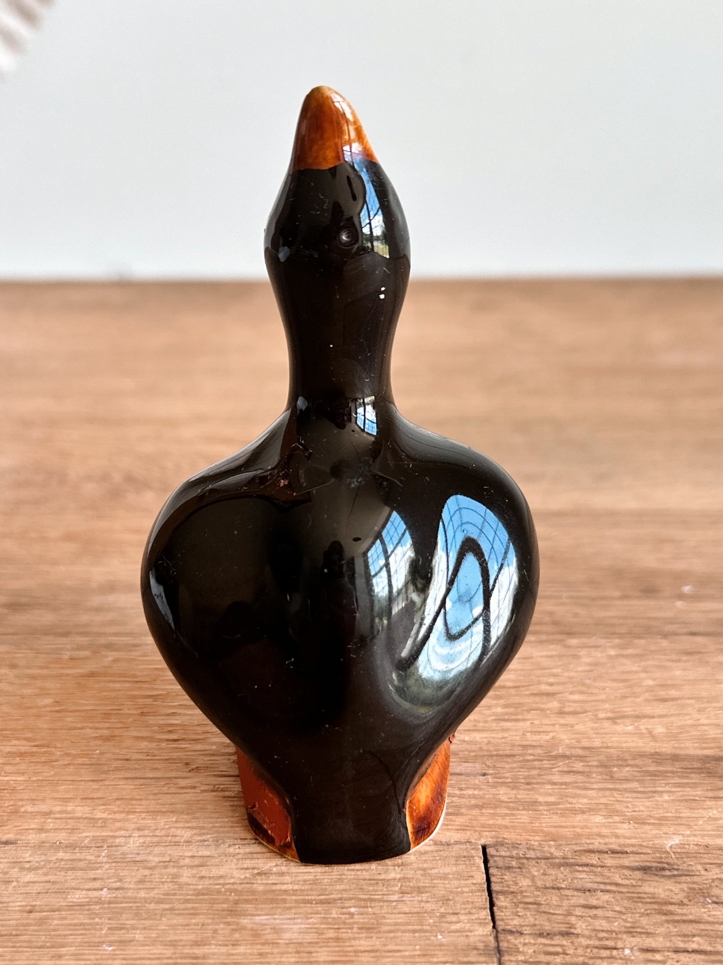 Vintage Black Pie Bird