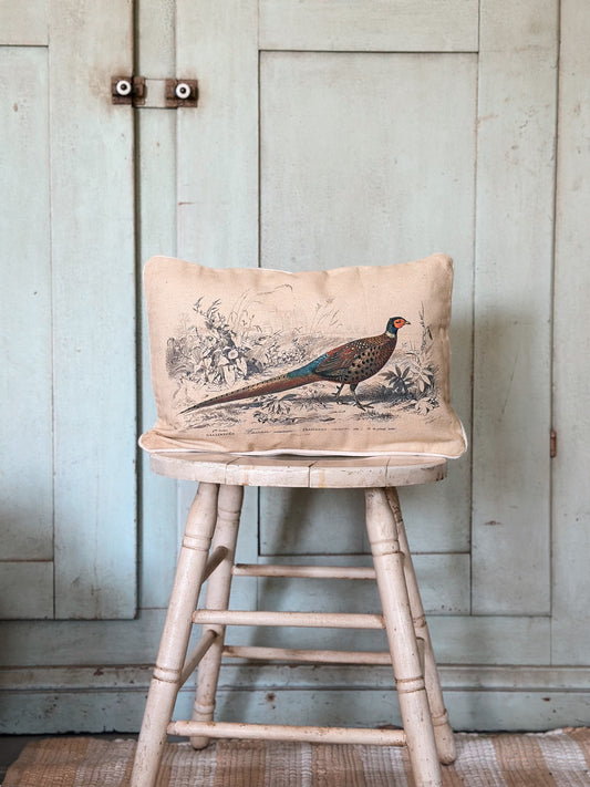 Pheasant Lumbar Pillow