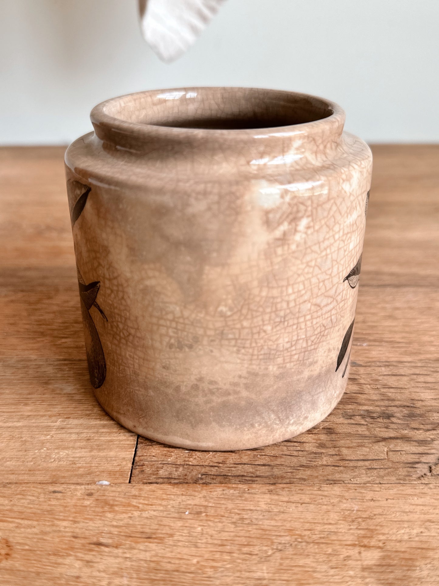 Vintage English Jam Pot
