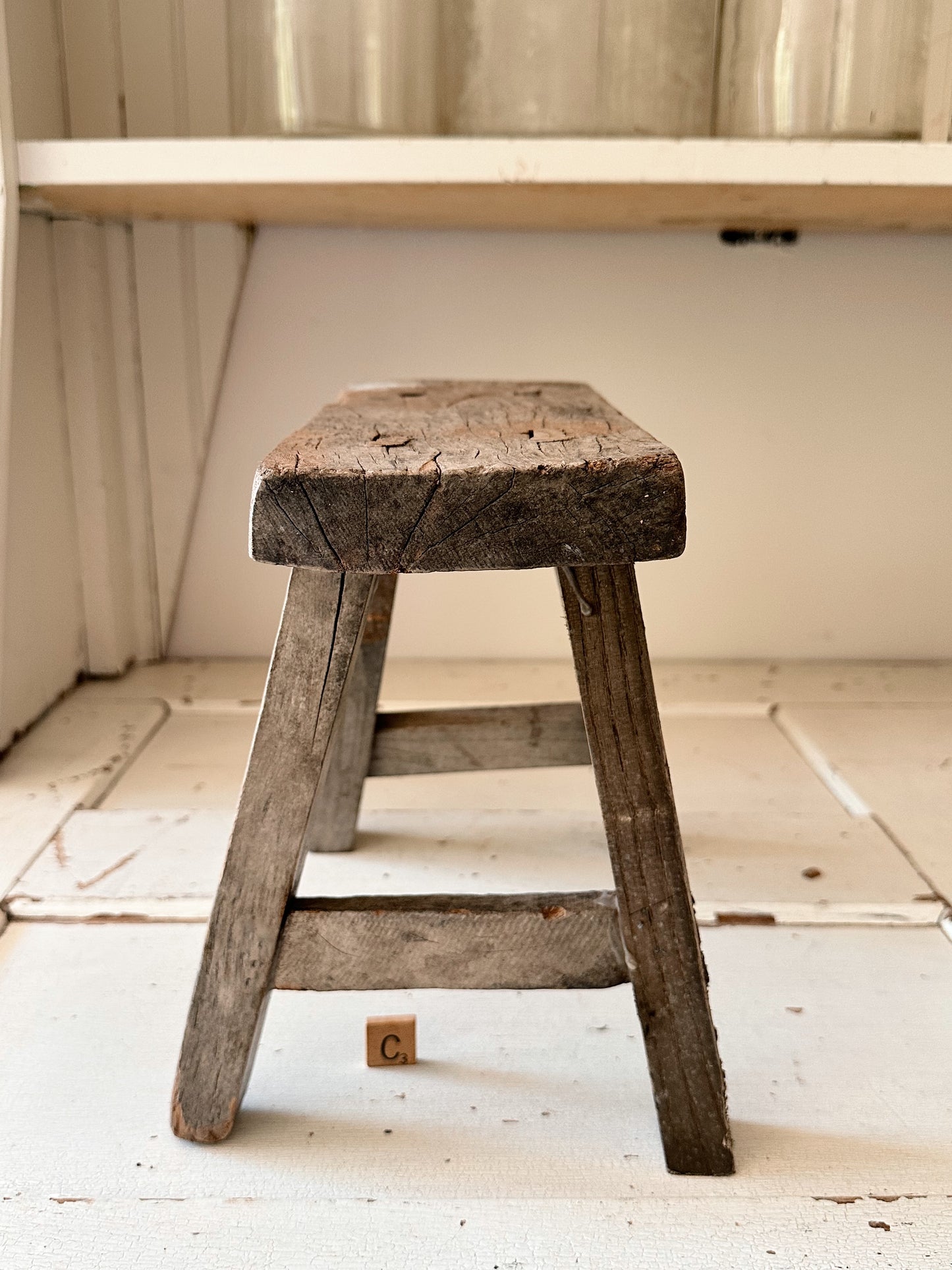 Reclaimed Wood Stool