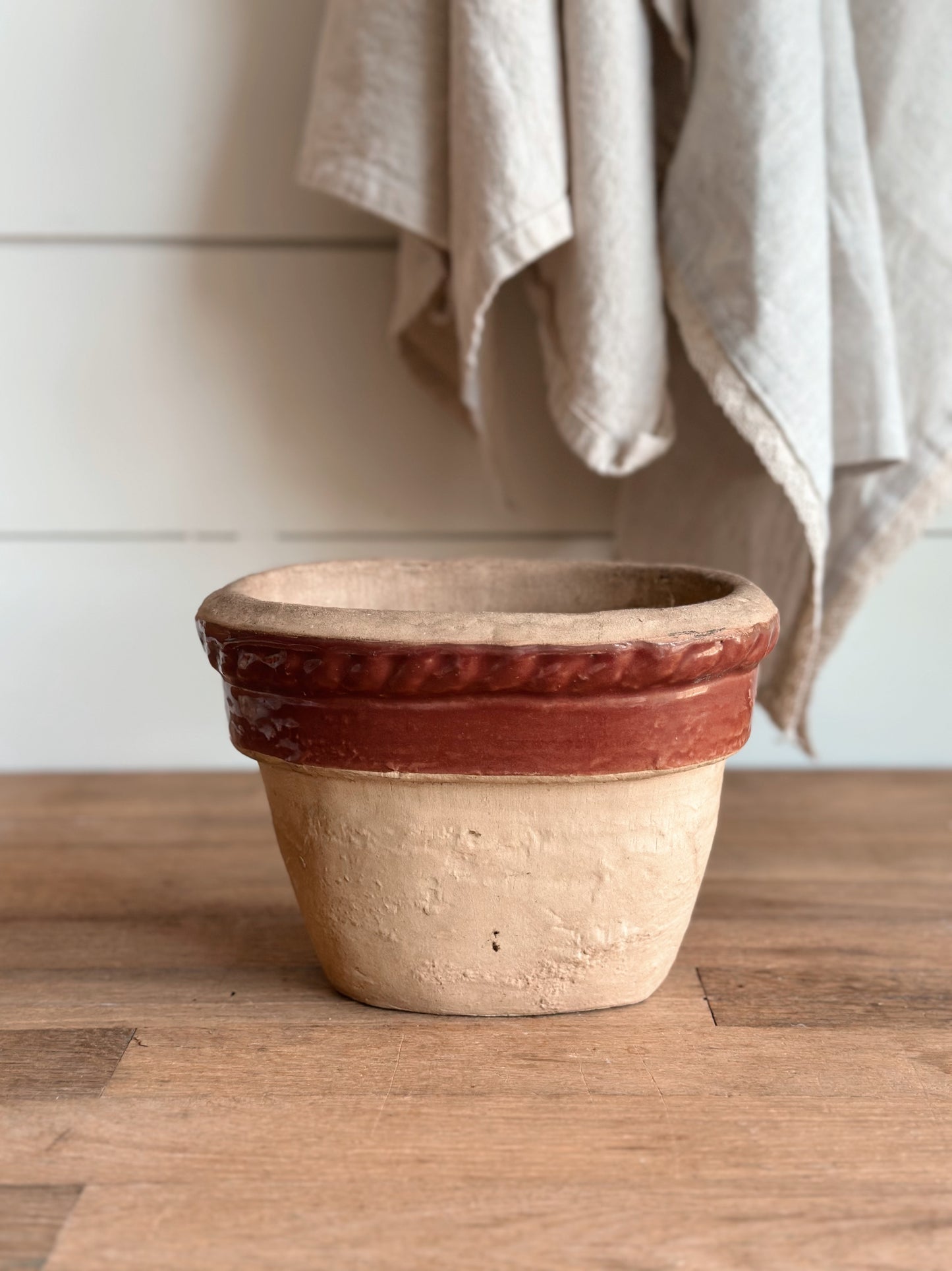 Vintage Rowe Pottery Works Stoneware Planter