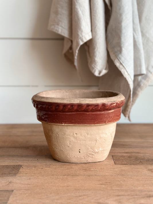 Vintage Rowe Pottery Works Stoneware Planter