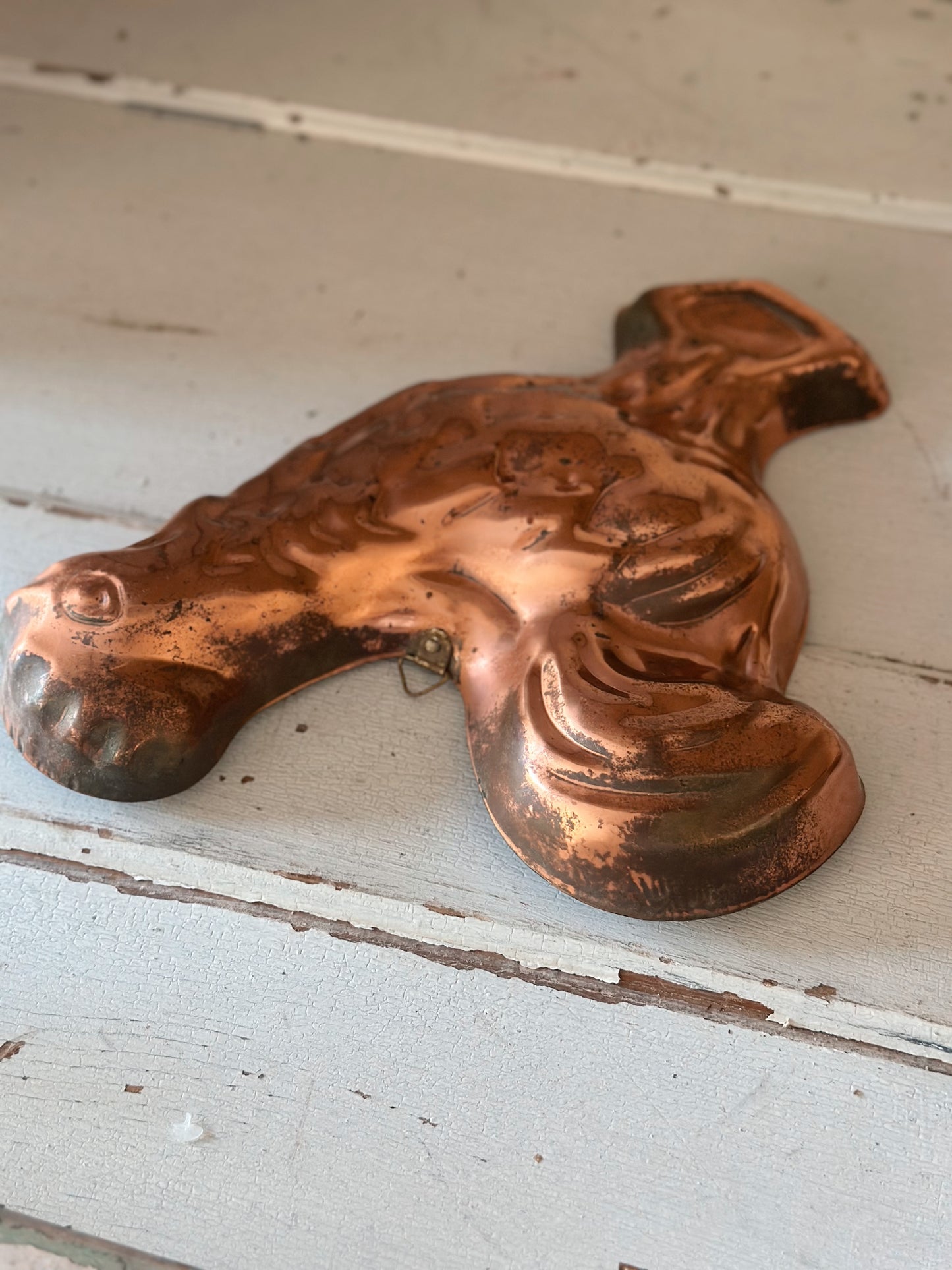 Vintage Copper Rooster Mold