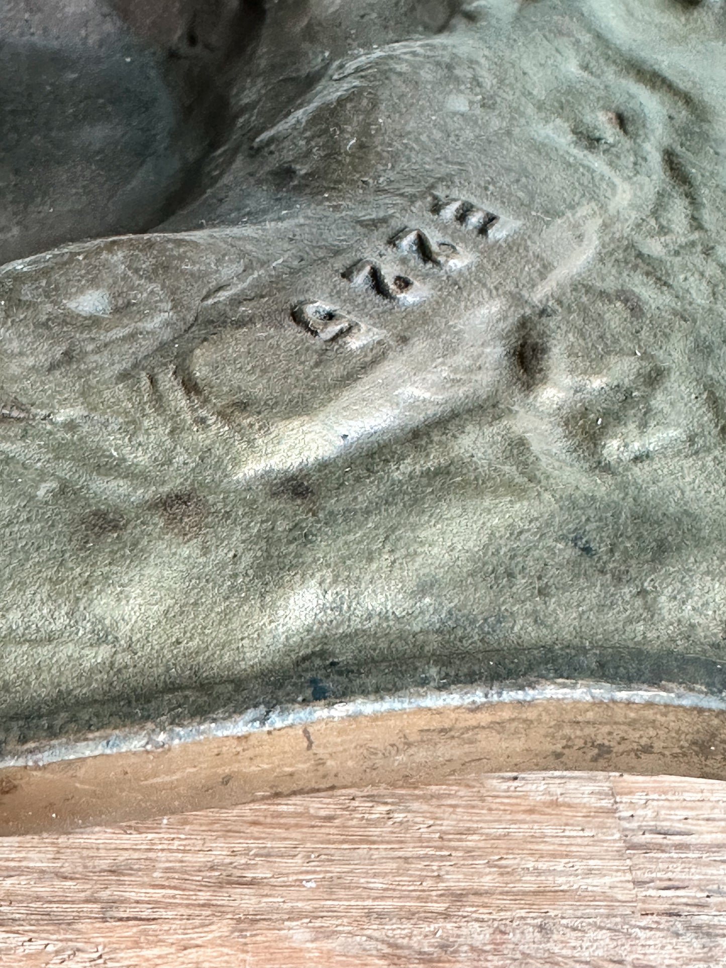 Vintage Cast Iron Lamp Base