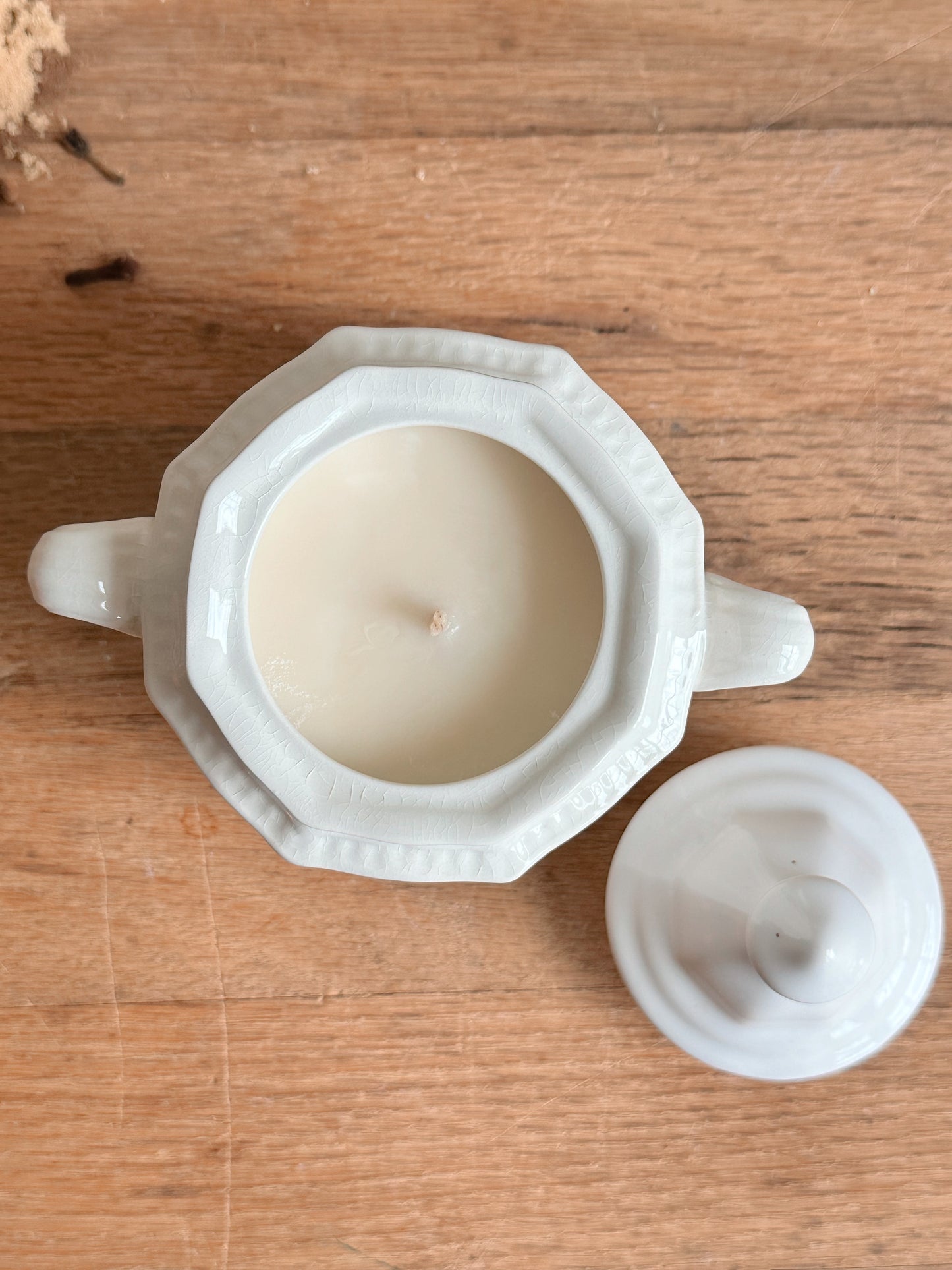 Pumpkin Chai - Porcelain Sugar Bowl