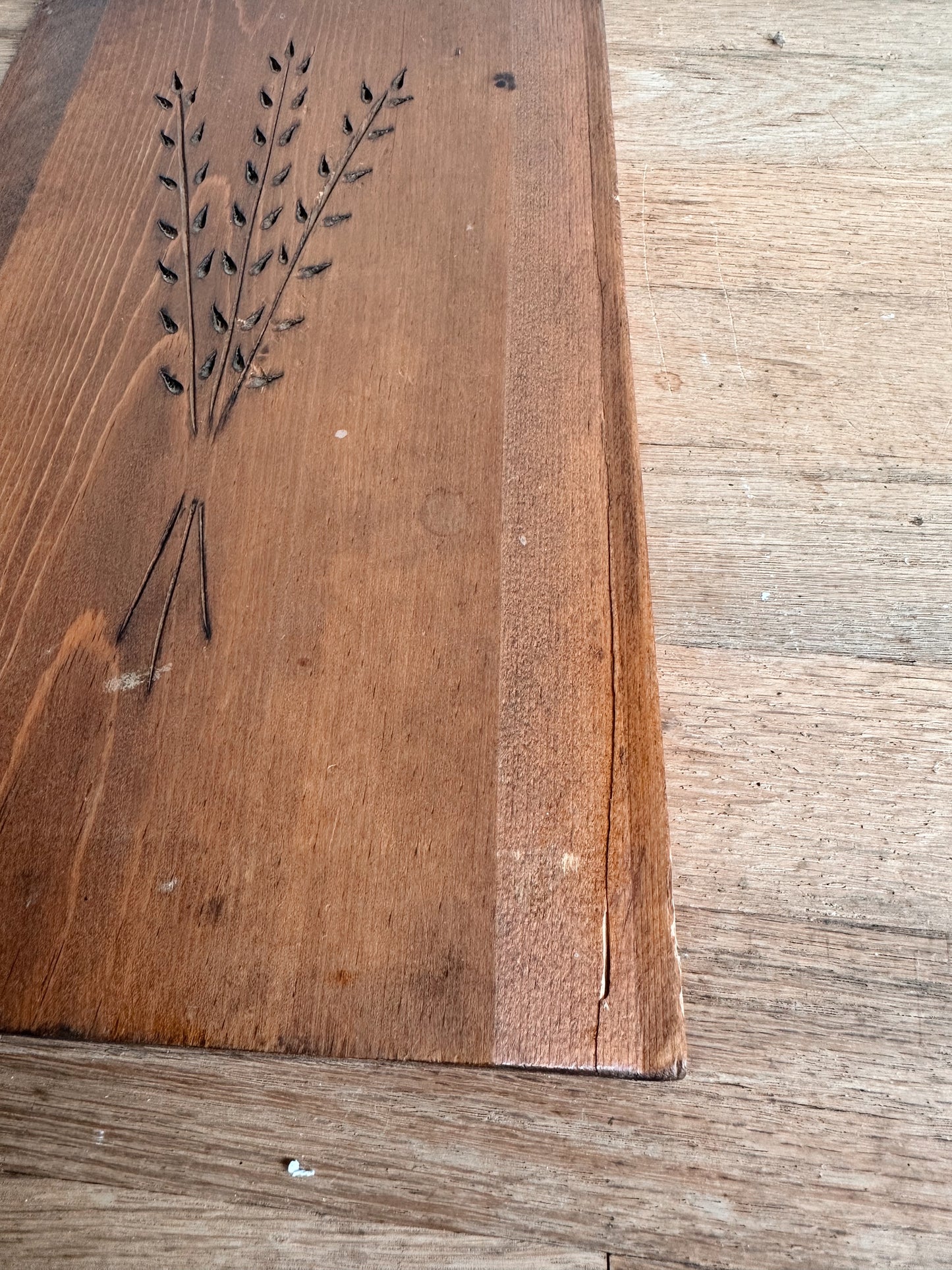 Vintage Wooden Bread Box