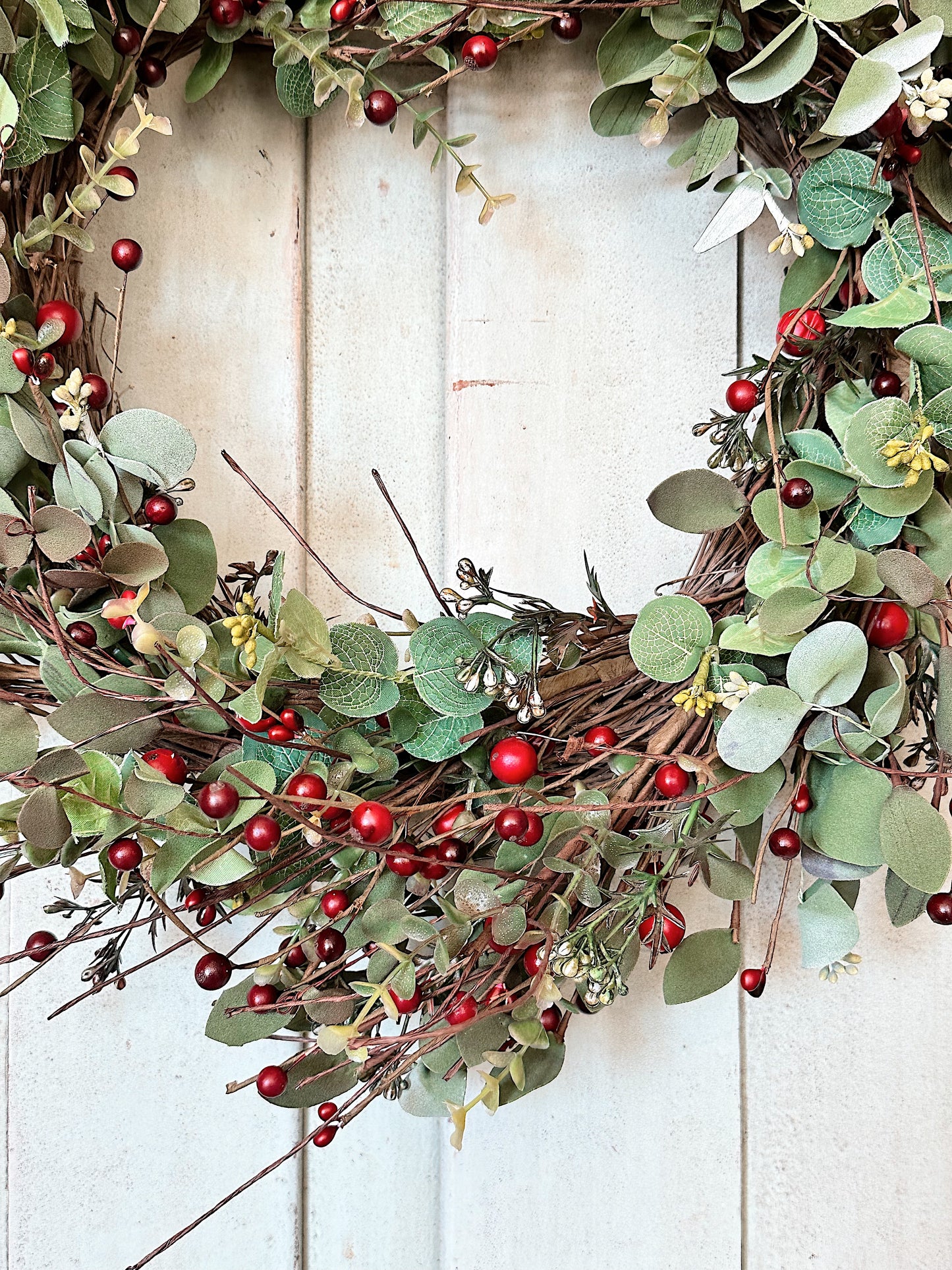 Cottage Christmas Wreath