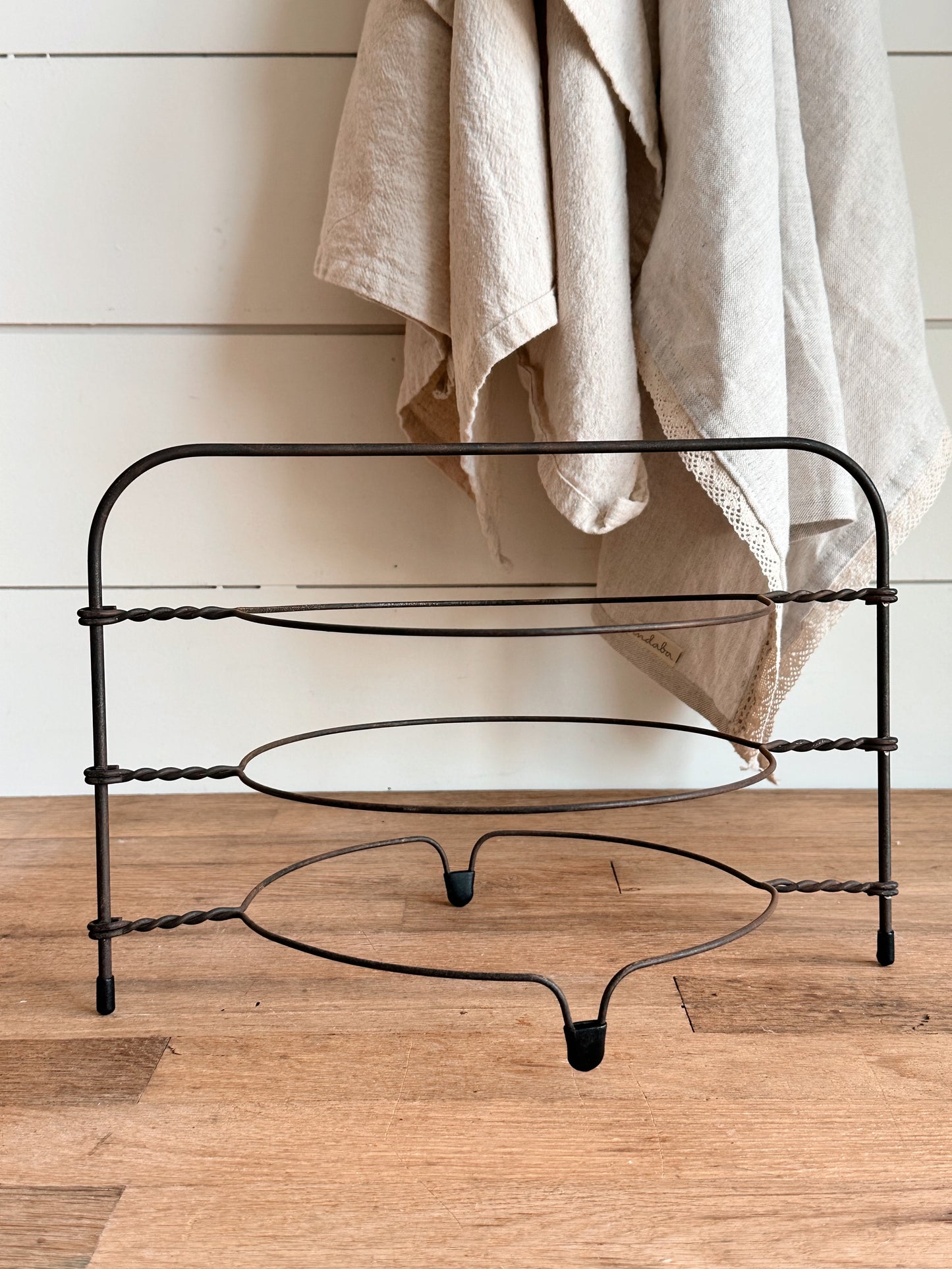 Vintage Metal Wire Pie Rack