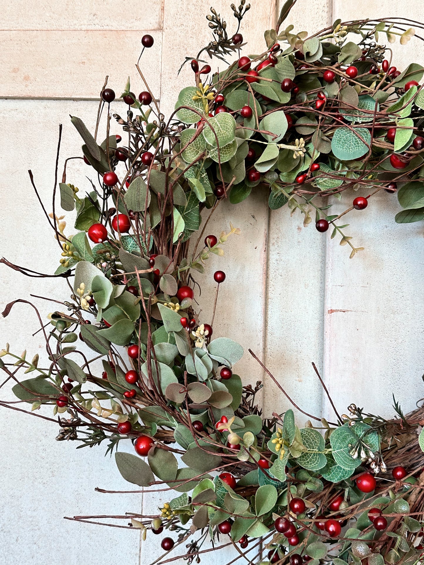 Cottage Christmas Wreath