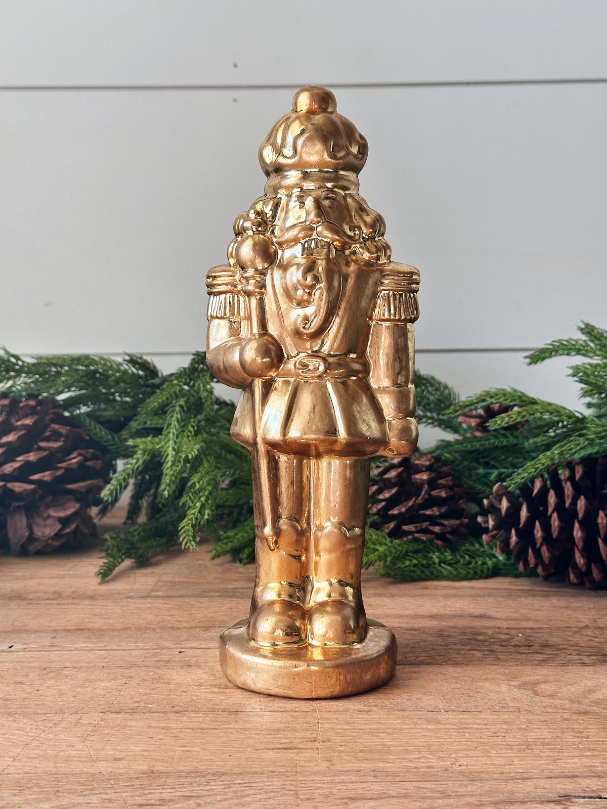 Gold Blown Glass Soldiers