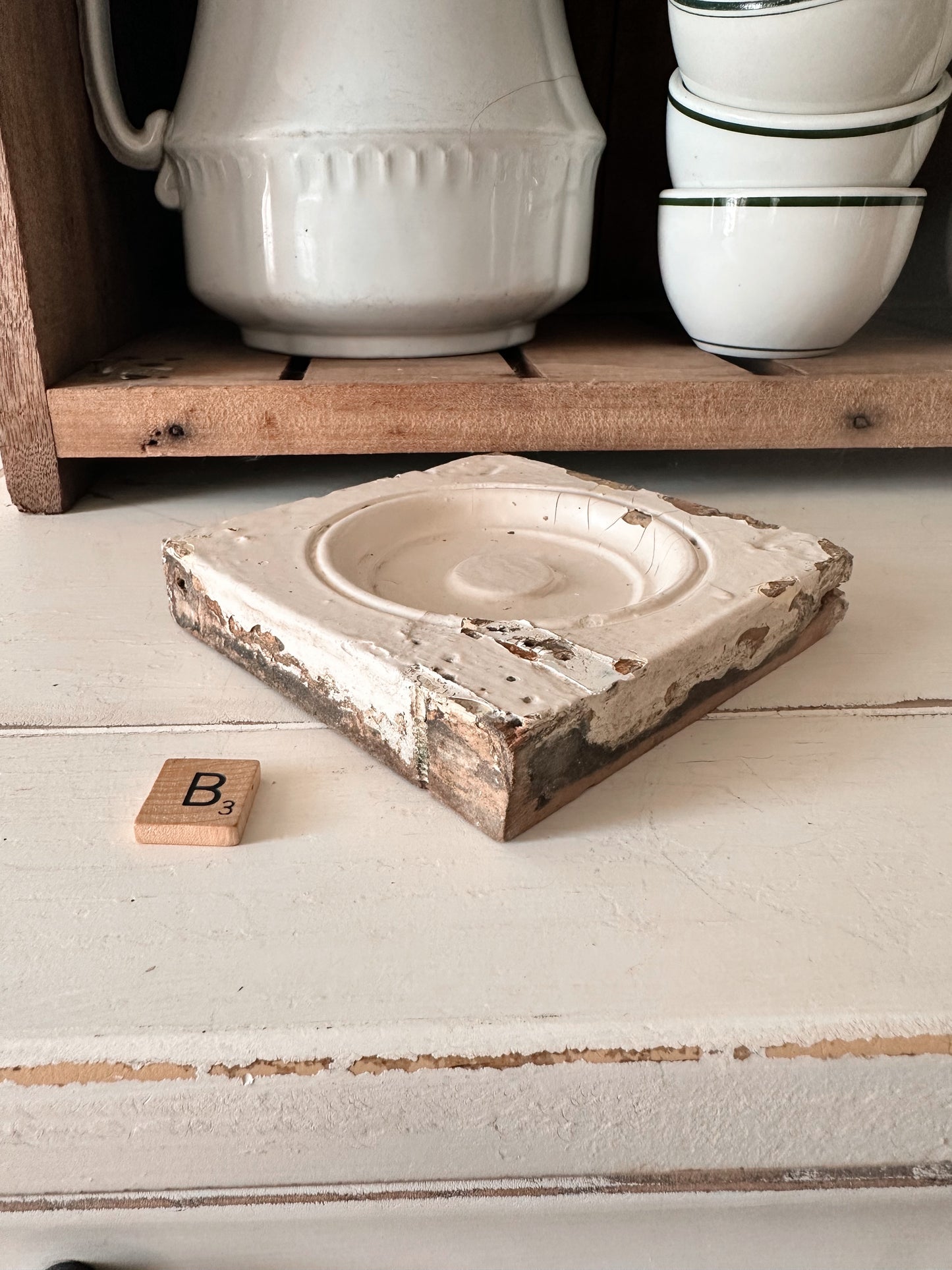 Vintage Plinth & Cloche