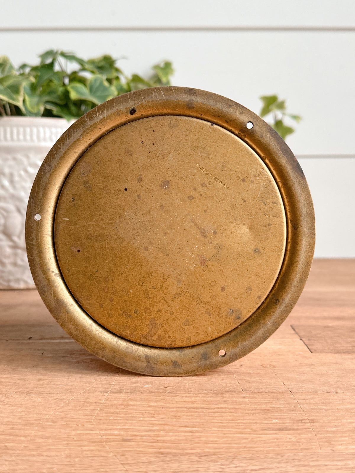 Vintage Brass Nautical Clock
