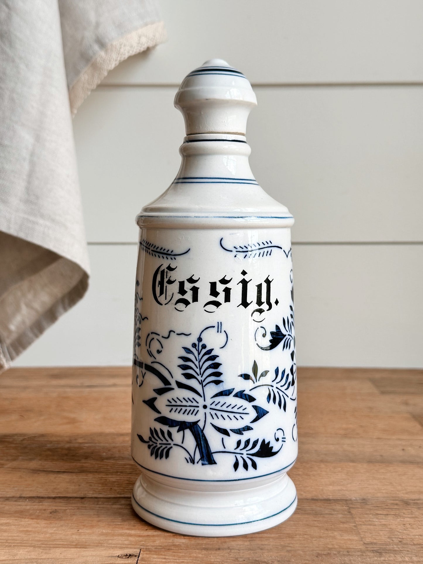 Vintage German Vinegar Bottle