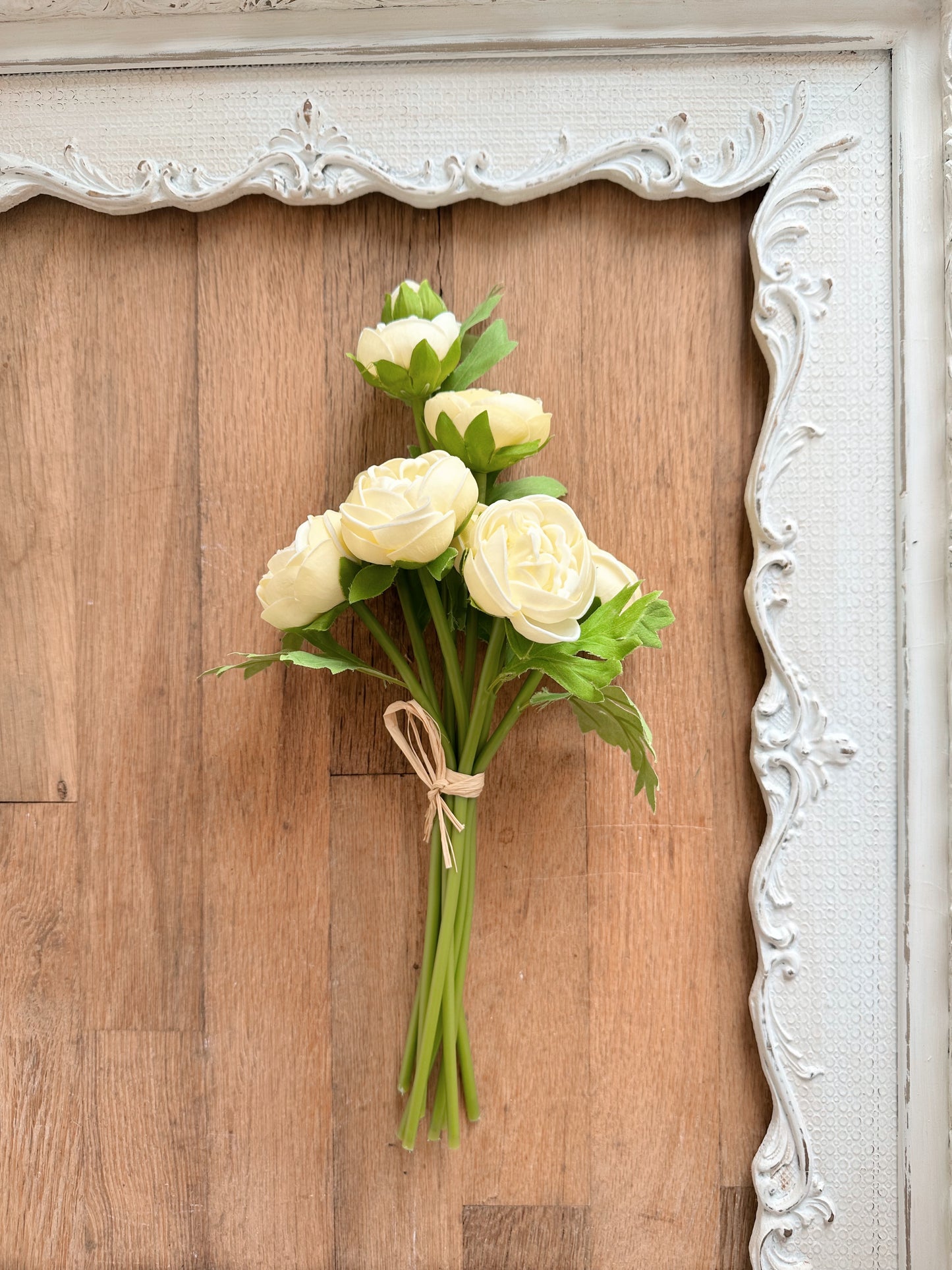 Real Touch Ranunculus Bundle, Yellow