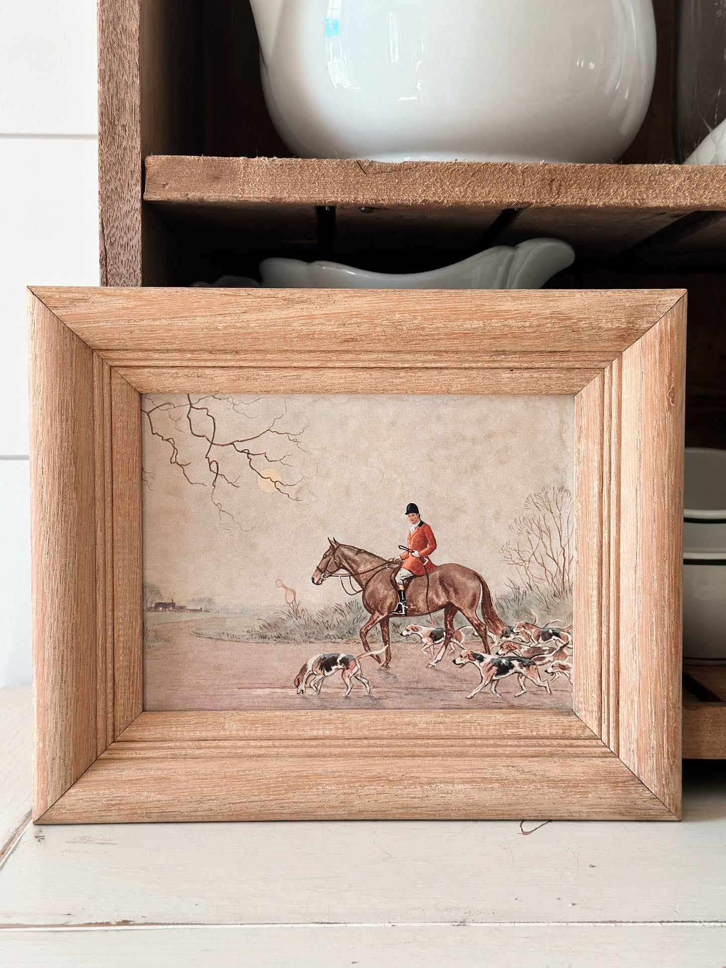 Vintage Fox Hunt Print