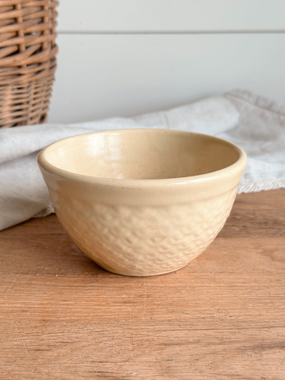 Petite Vintage Stoneware Bowl
