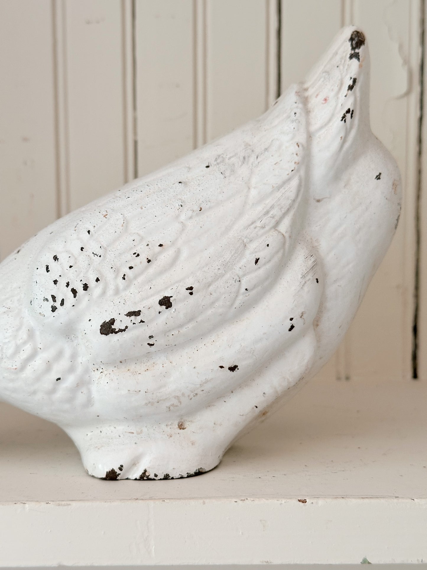 Vintage Cast Iron Goose Doorstop