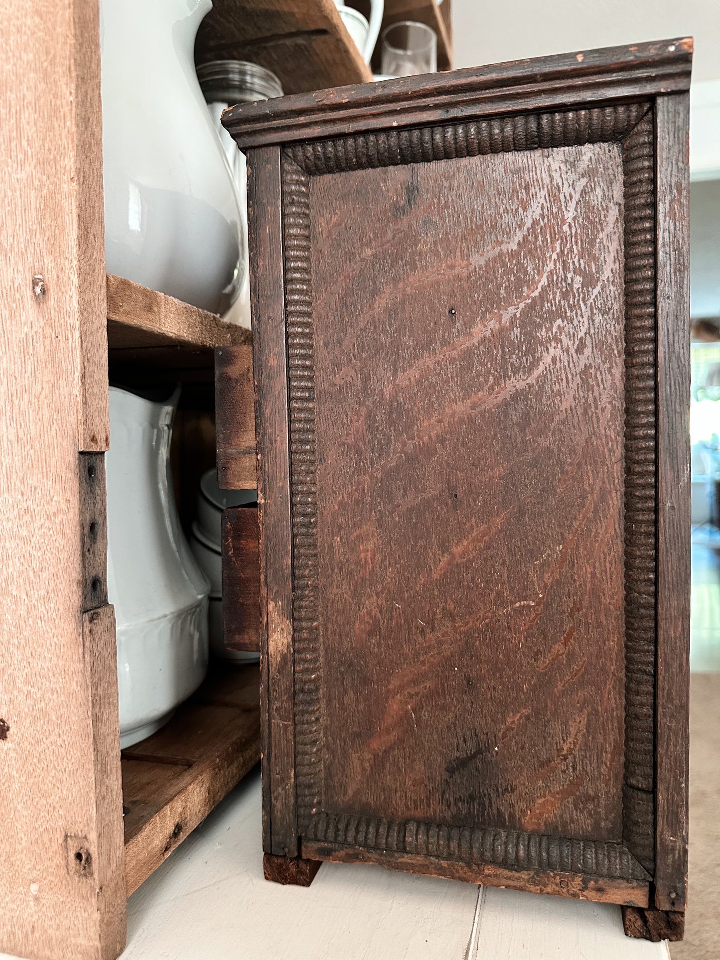 Vintage Apothecary/Spice Cabinet