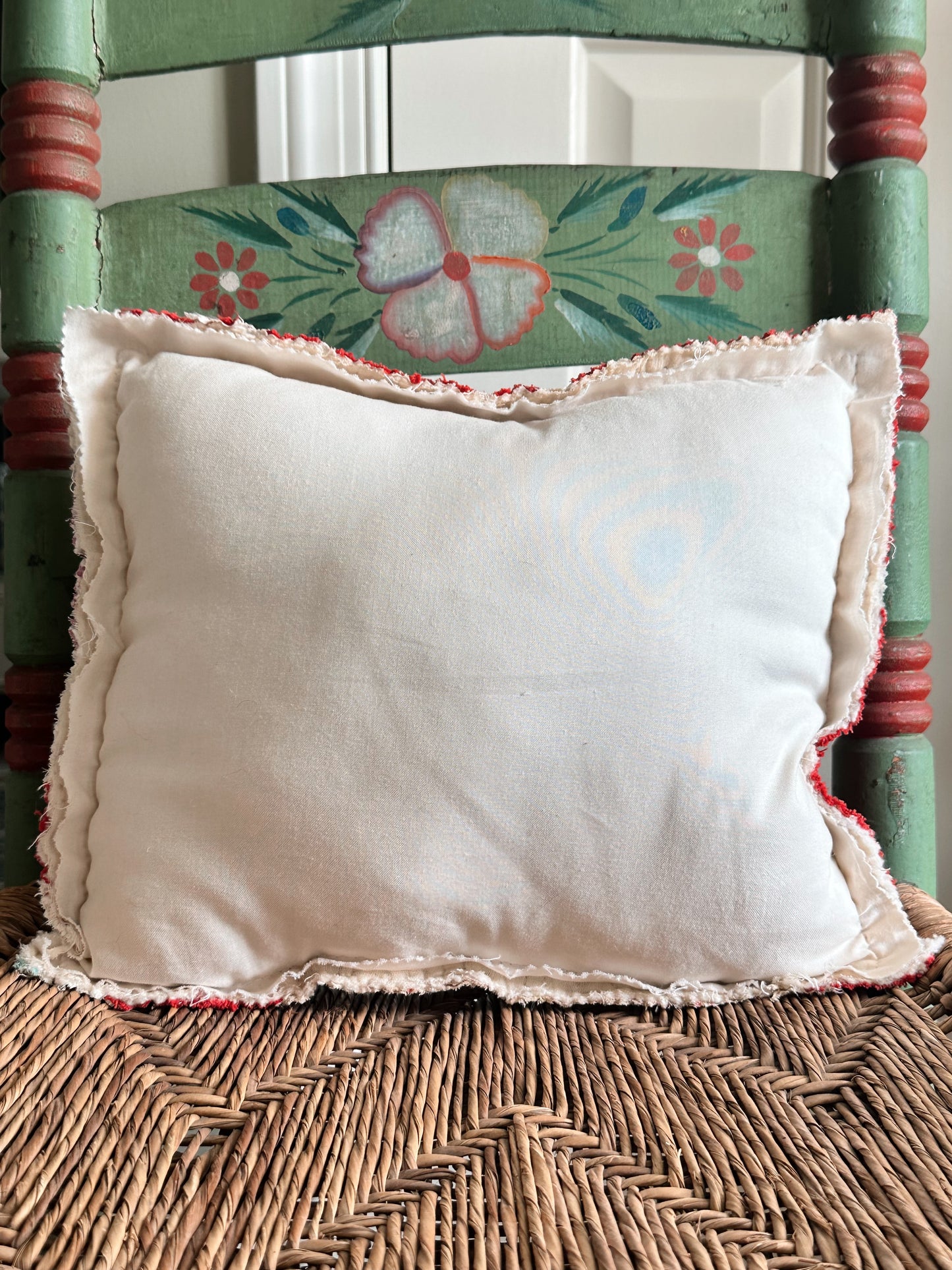 Hand Made Vintage Quilt Pillow