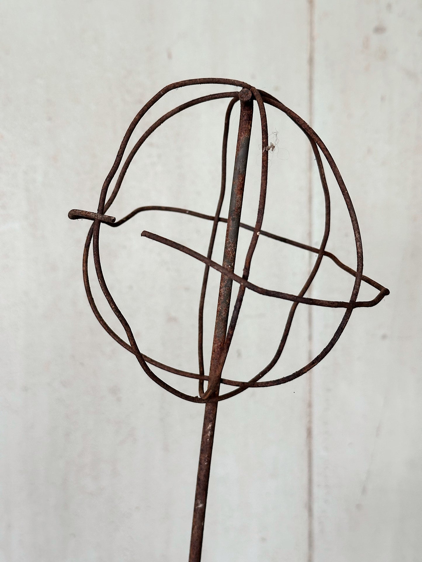 Vintage Metal Wire Topiary Form