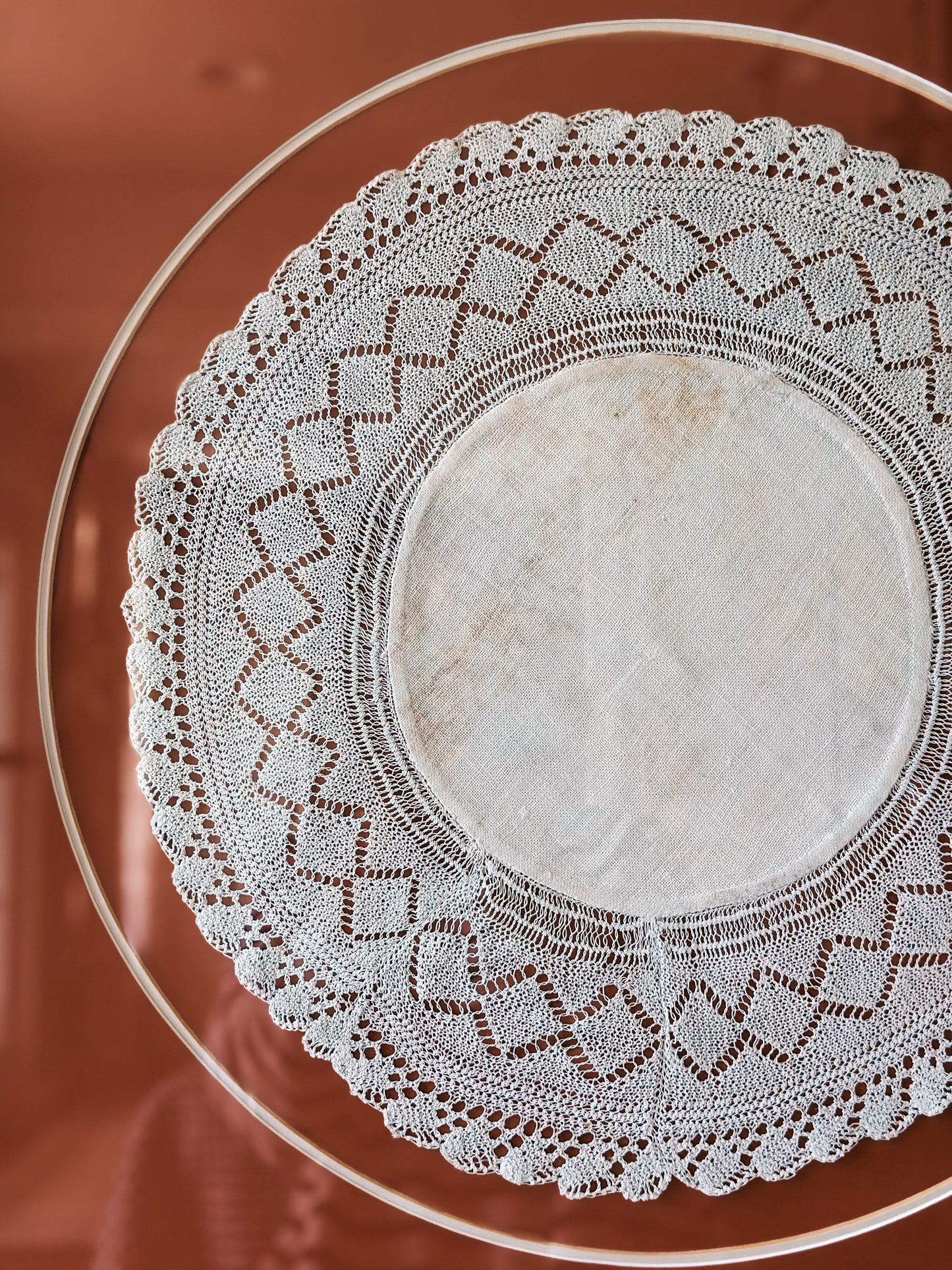 Beautifully Framed and Matted Vintage Doily