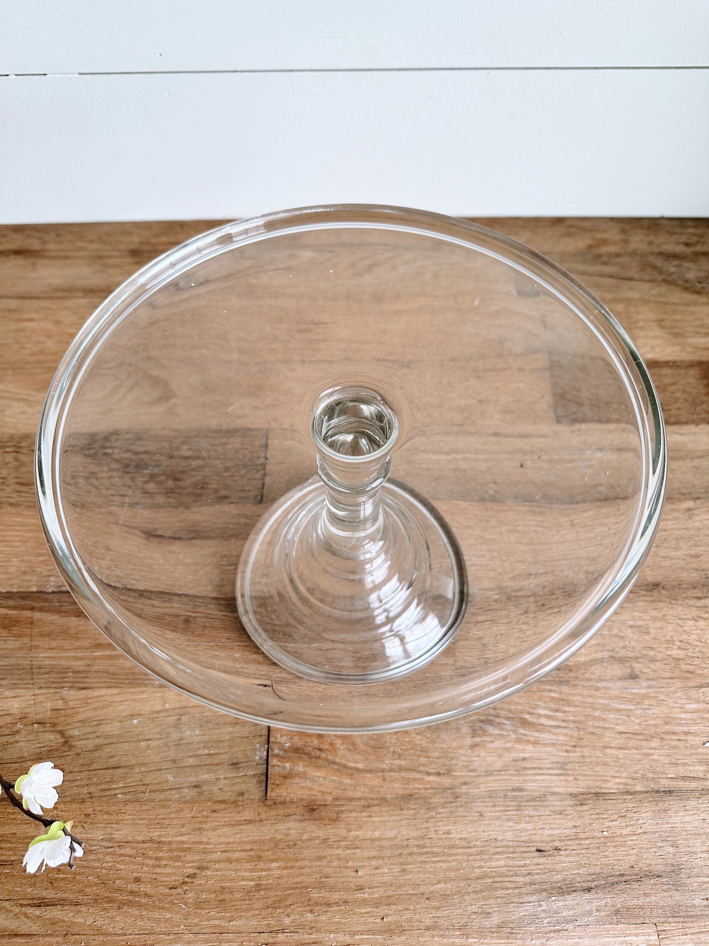 Vintage Glass Cake Stand