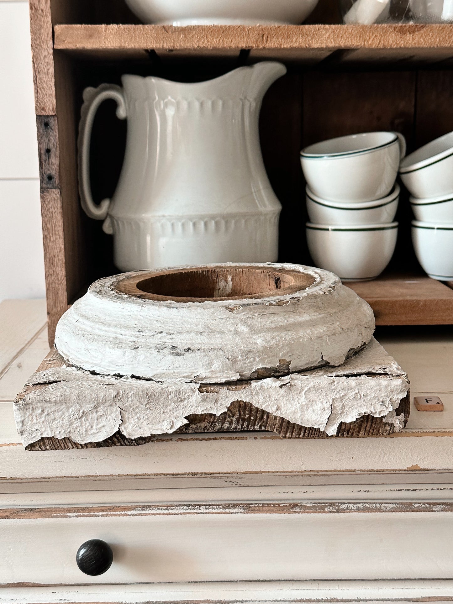 Chippy Salvage Column Base Riser