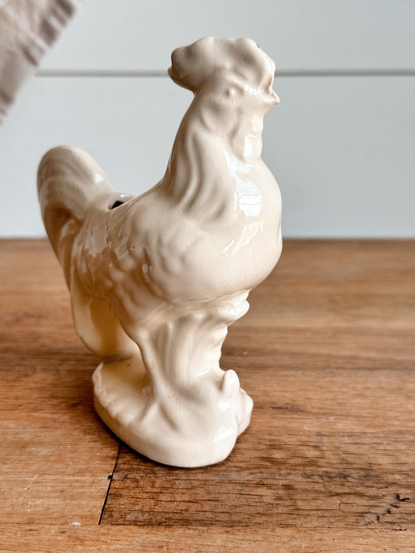 Vintage Rooster Planter
