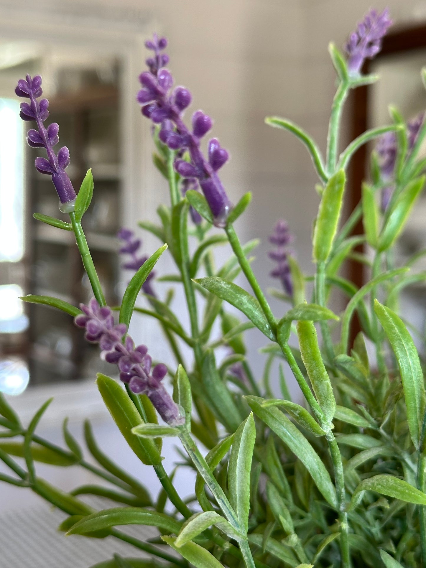 Faux Lavender Topiary