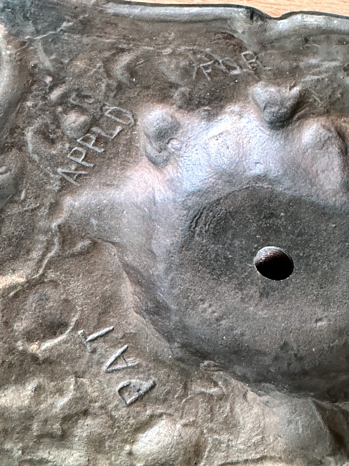 Vintage Cast Iron Lamp Base