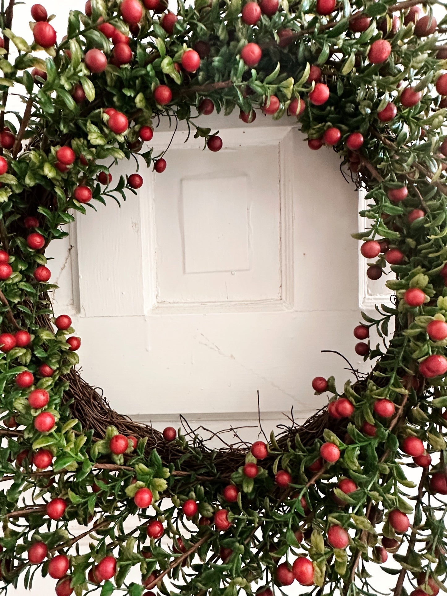 Cottage Christmas Berry Wreath
