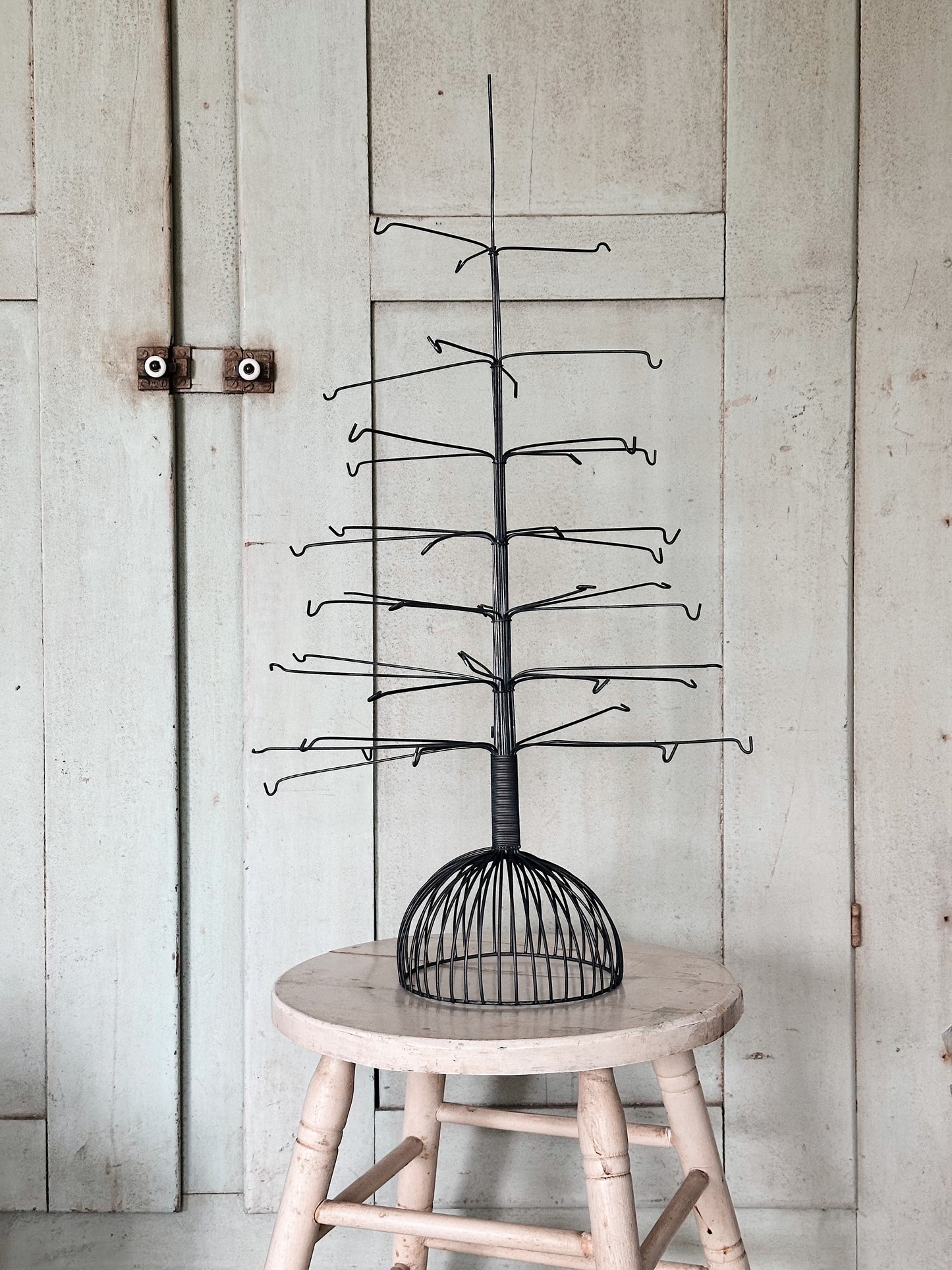 Vintage Inspired Wire Christmas Tree